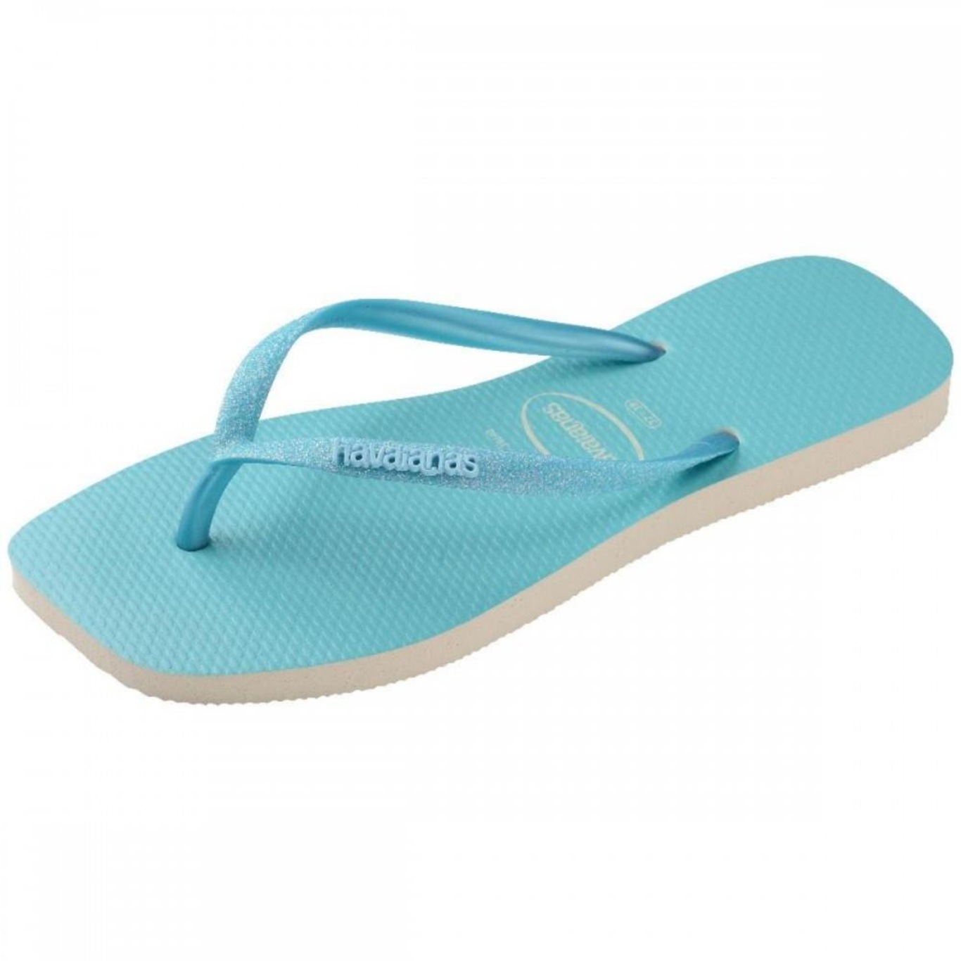 Chinelo Havaianas Slim Square Glitter - Feminino - Foto 5