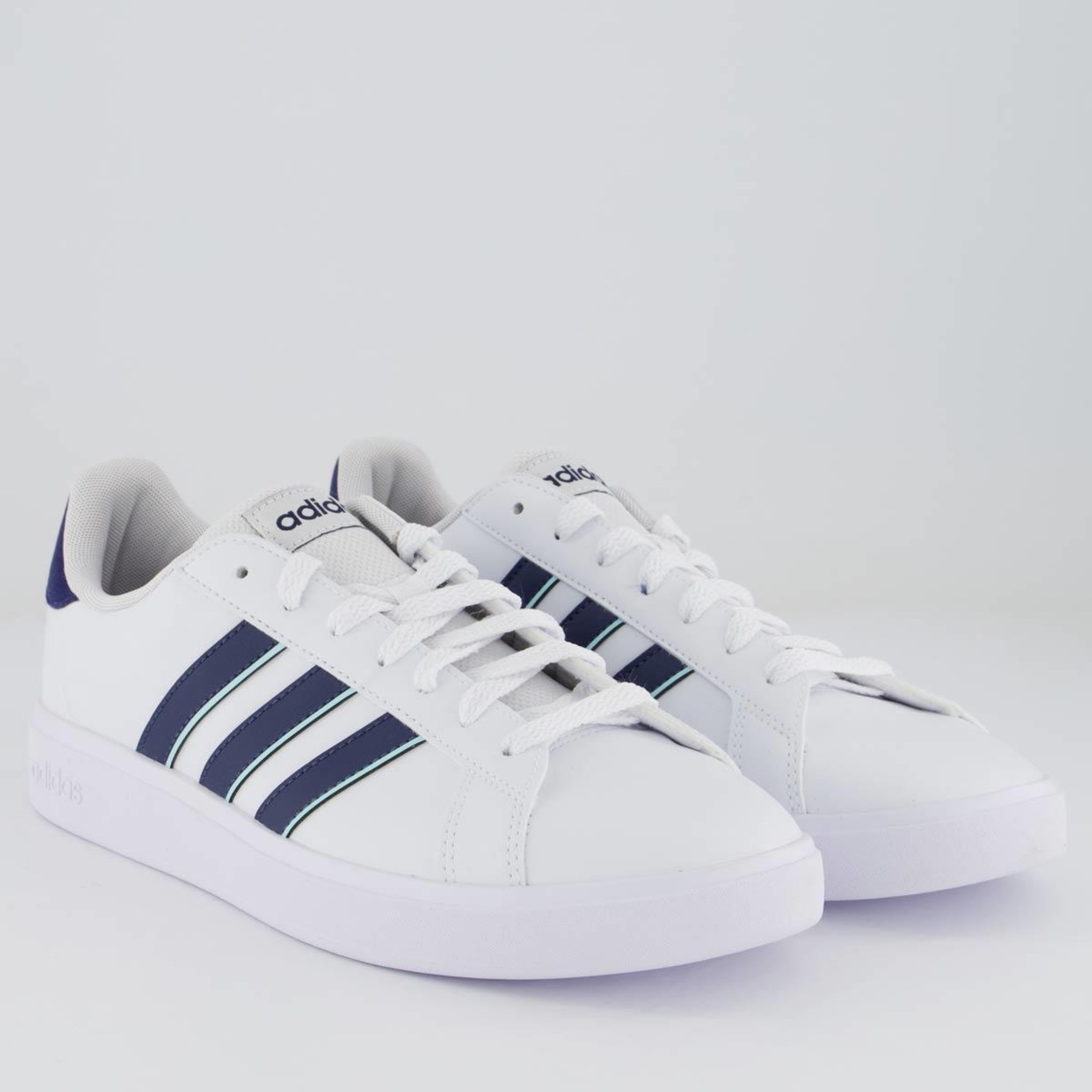 Tênis adidas Grand Court Base 2.0 - Masculino - Foto 2