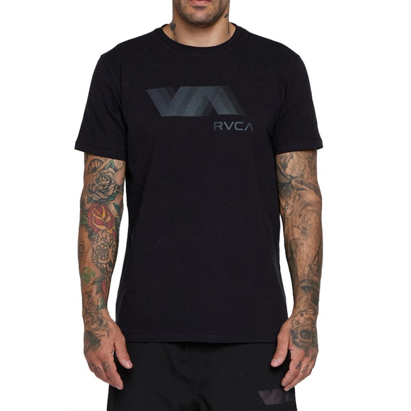 Camiseta Rvca Blur Masculina - Foto 1