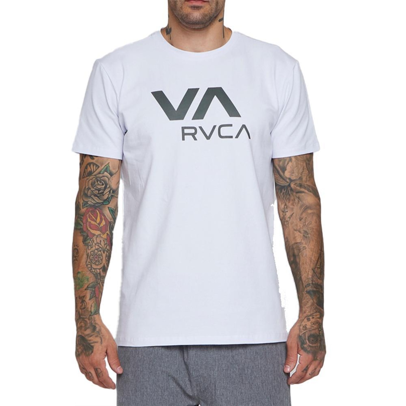 Camiseta Rvca Va Brand Masculina - Foto 1