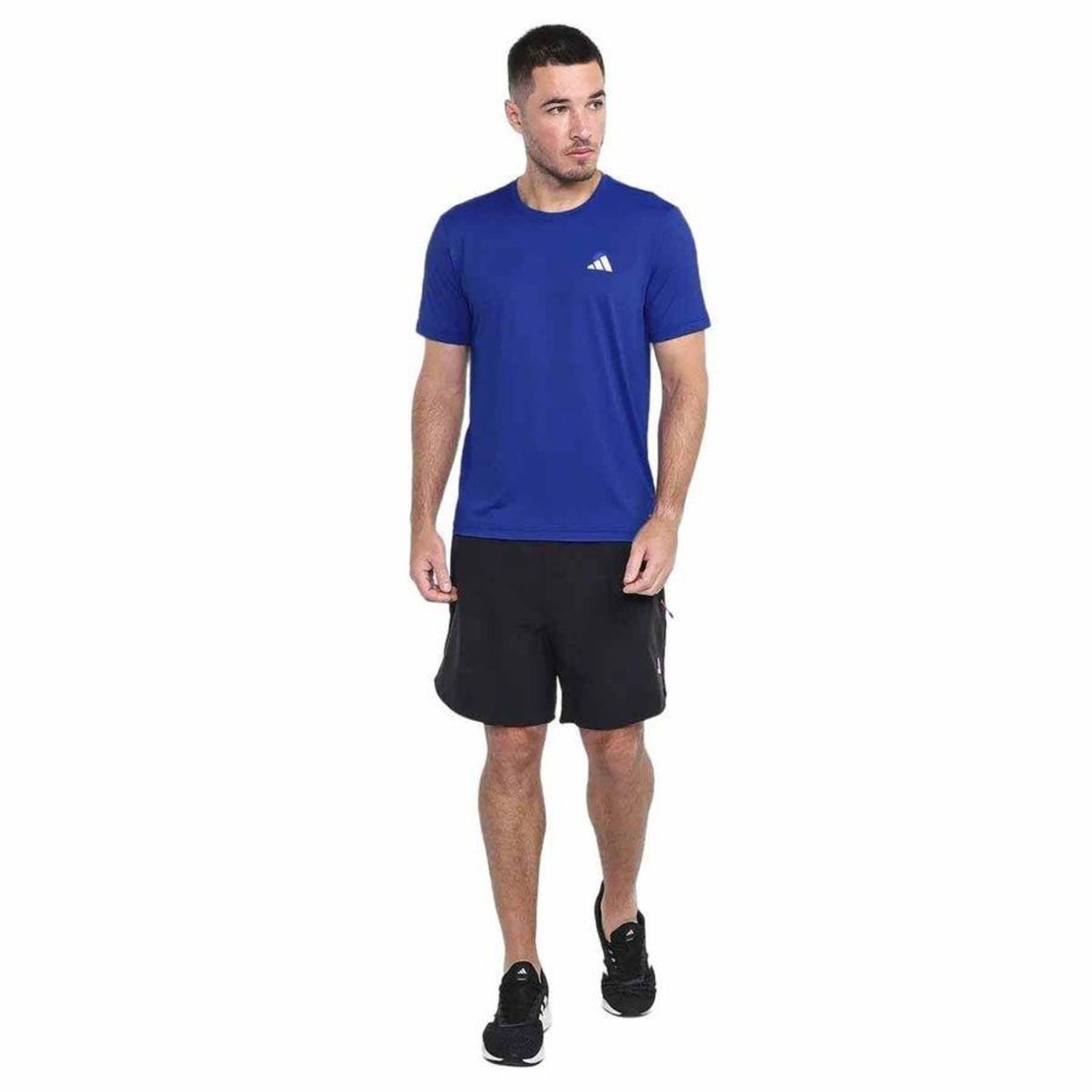 Camiseta adidas Own The Run Basic - Masculina - Foto 4