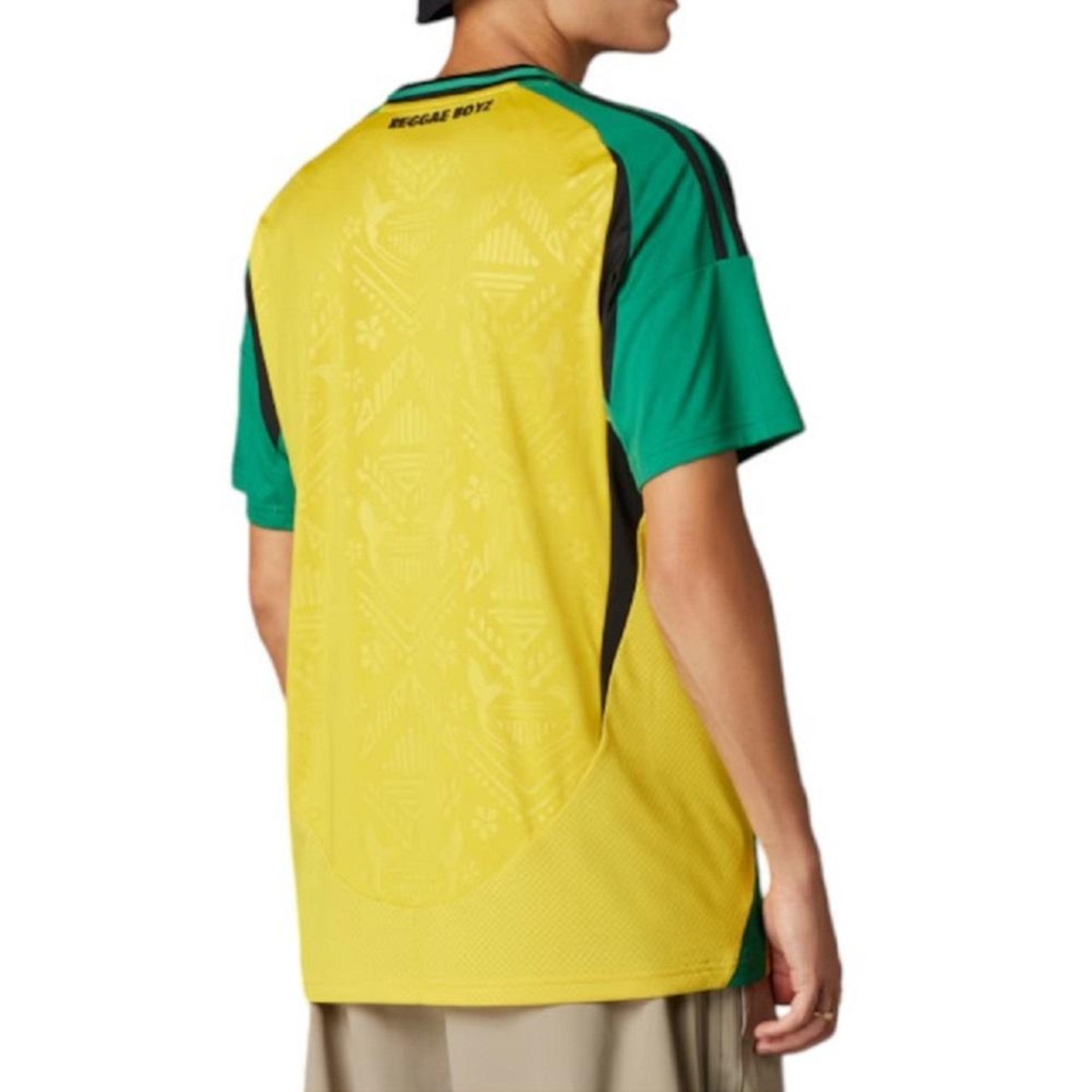 Camisa Jamaica adidas Jff H Jsy - Masculina - Foto 4