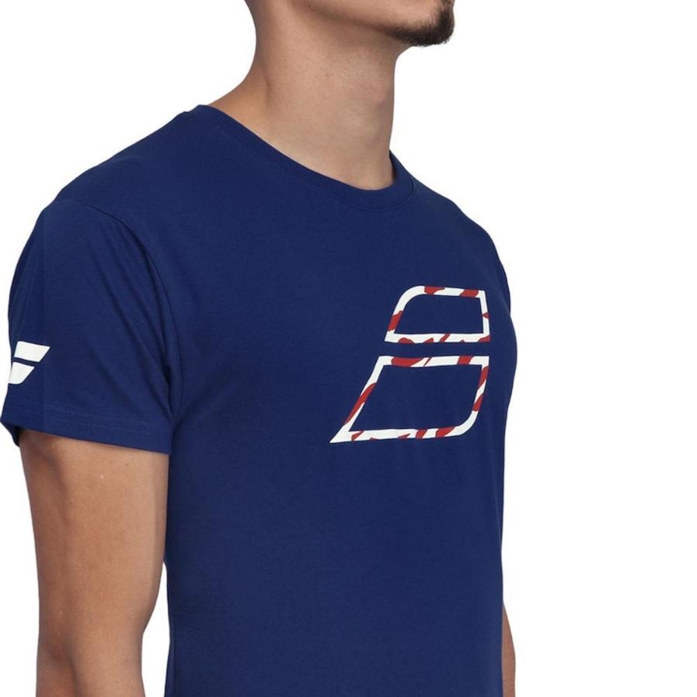 Camiseta Babolat Exercise Big Flag Tee - Masculina - Foto 3