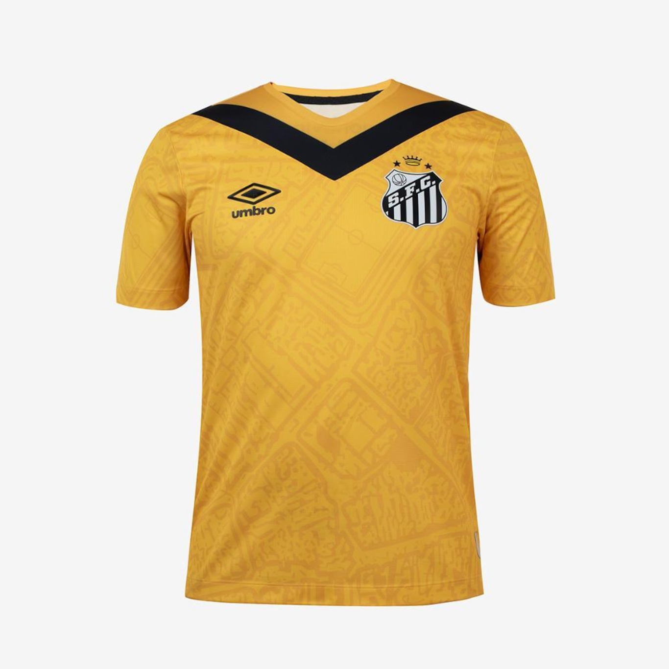 Camisa do Santos 3 2024 Umbro Oficial Jogador S/N - Masculina - Foto 1