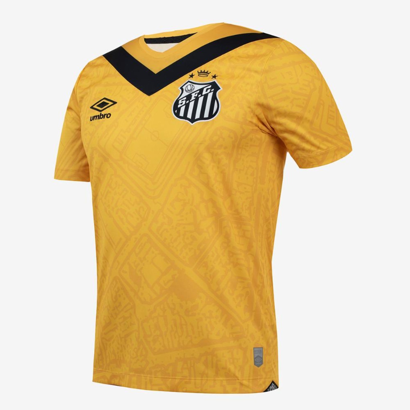 Camisa do Santos 24 Umbro Masculina Torcedor - Foto 2