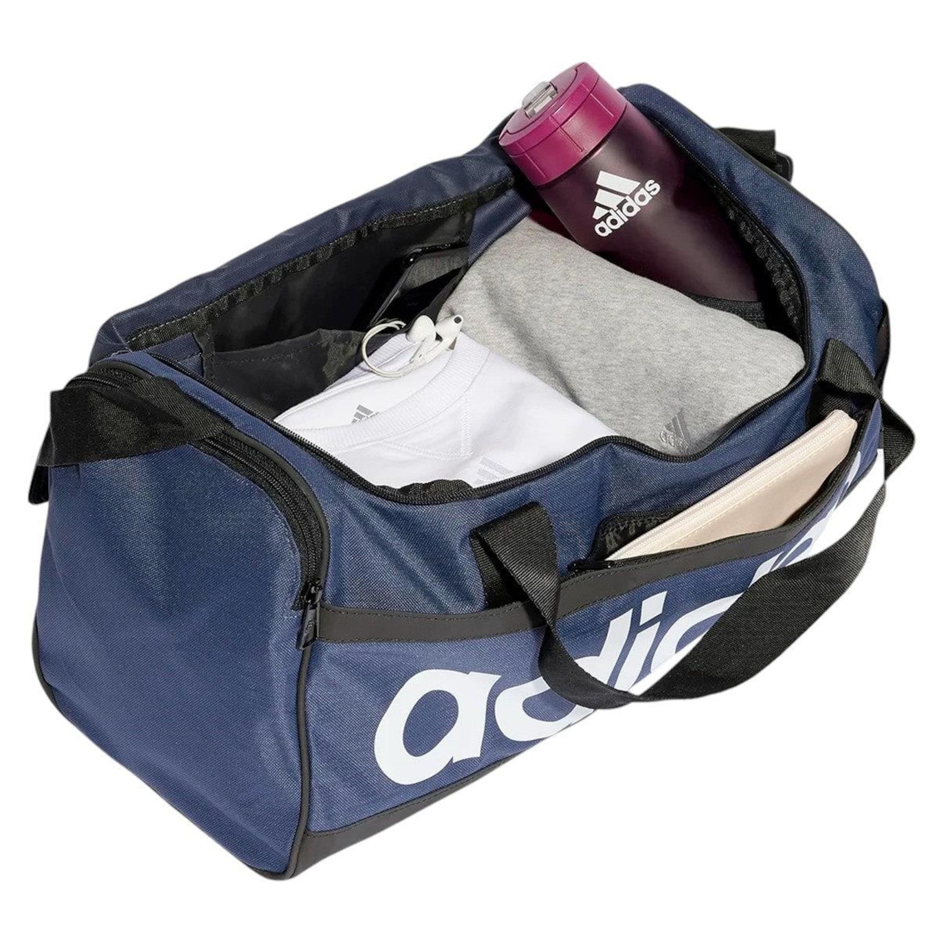 Mala adidas Duffel Linear - 39 Litros - Foto 3