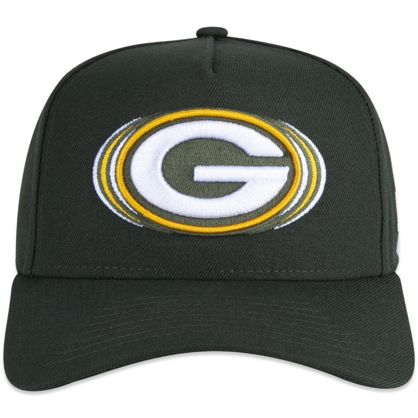 Boné Aba Curva New Era 940 A-Frame Green Bay Packers World Of Logos - Snapback - Adulto - Foto 3