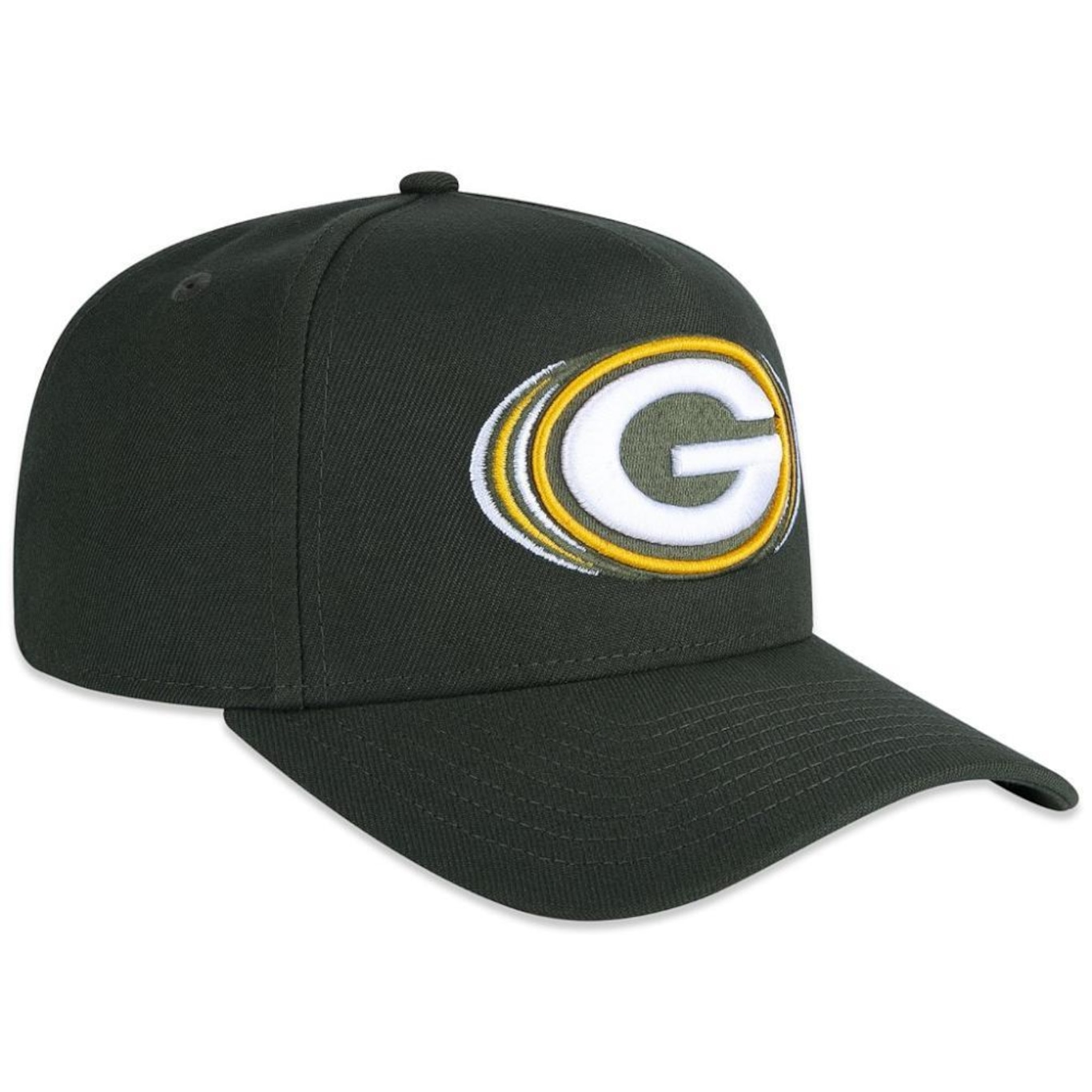 Boné Aba Curva New Era 940 A-Frame Green Bay Packers World Of Logos - Snapback - Adulto - Foto 4