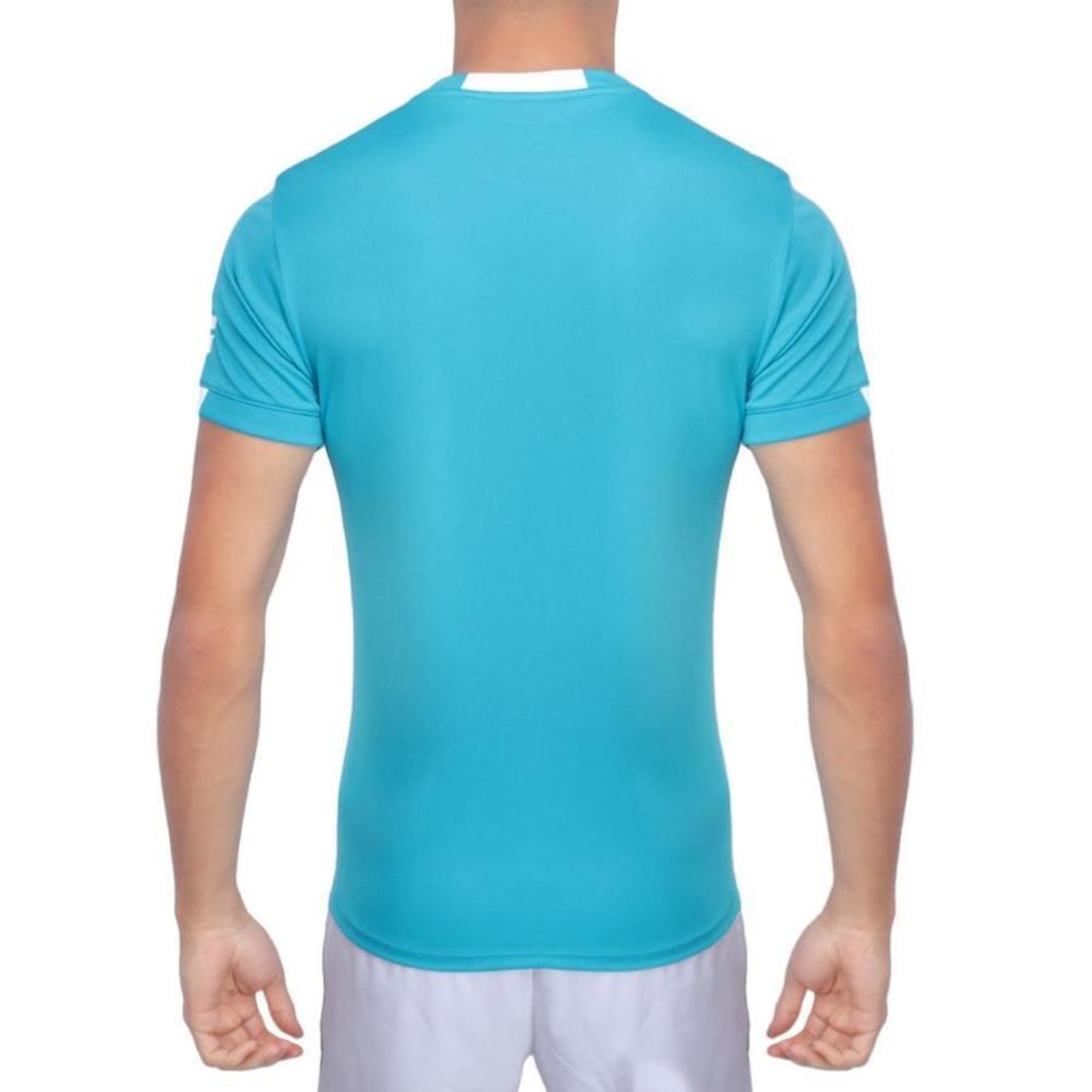 Camiseta Babolat Play Neck Tee - Masculina - Foto 5