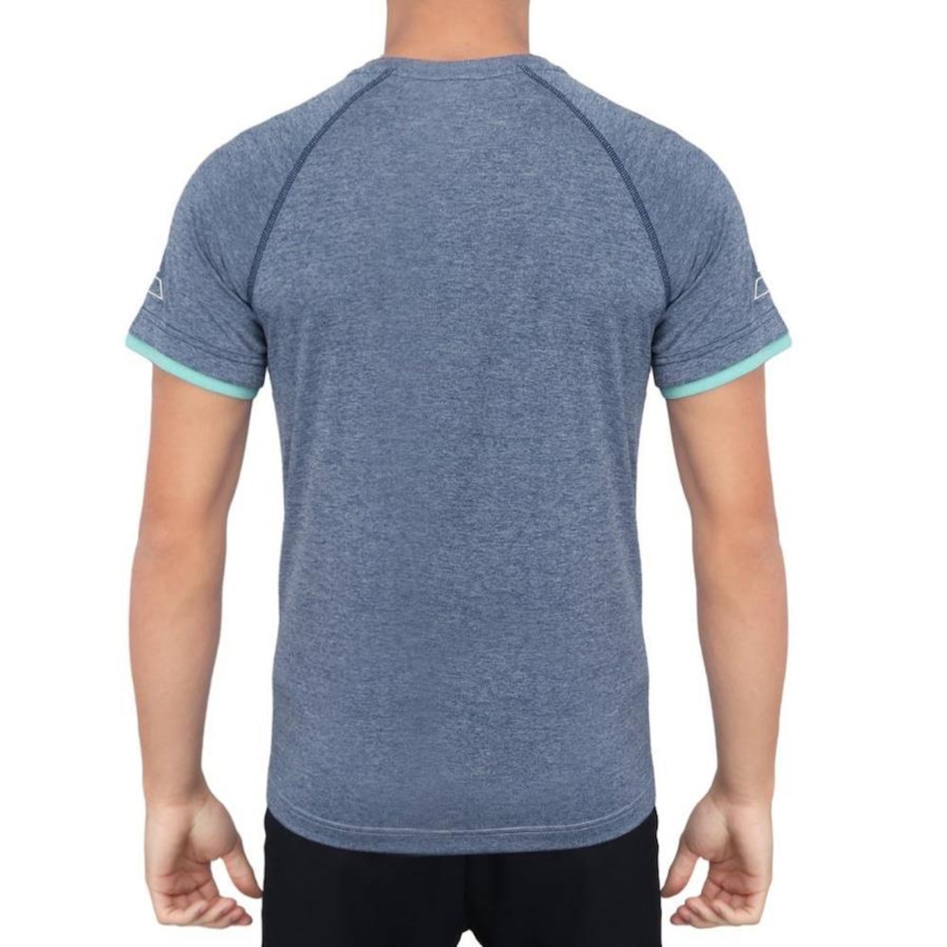 Camiseta Babolat Play Neck Tee - Masculina - Foto 5