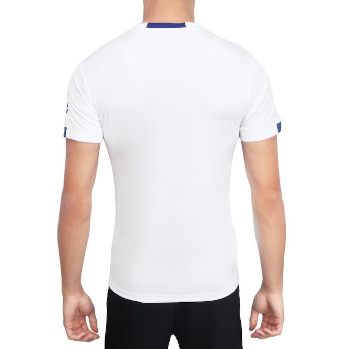 Camiseta Babolat Play Neck Tee - Masculina - Foto 4