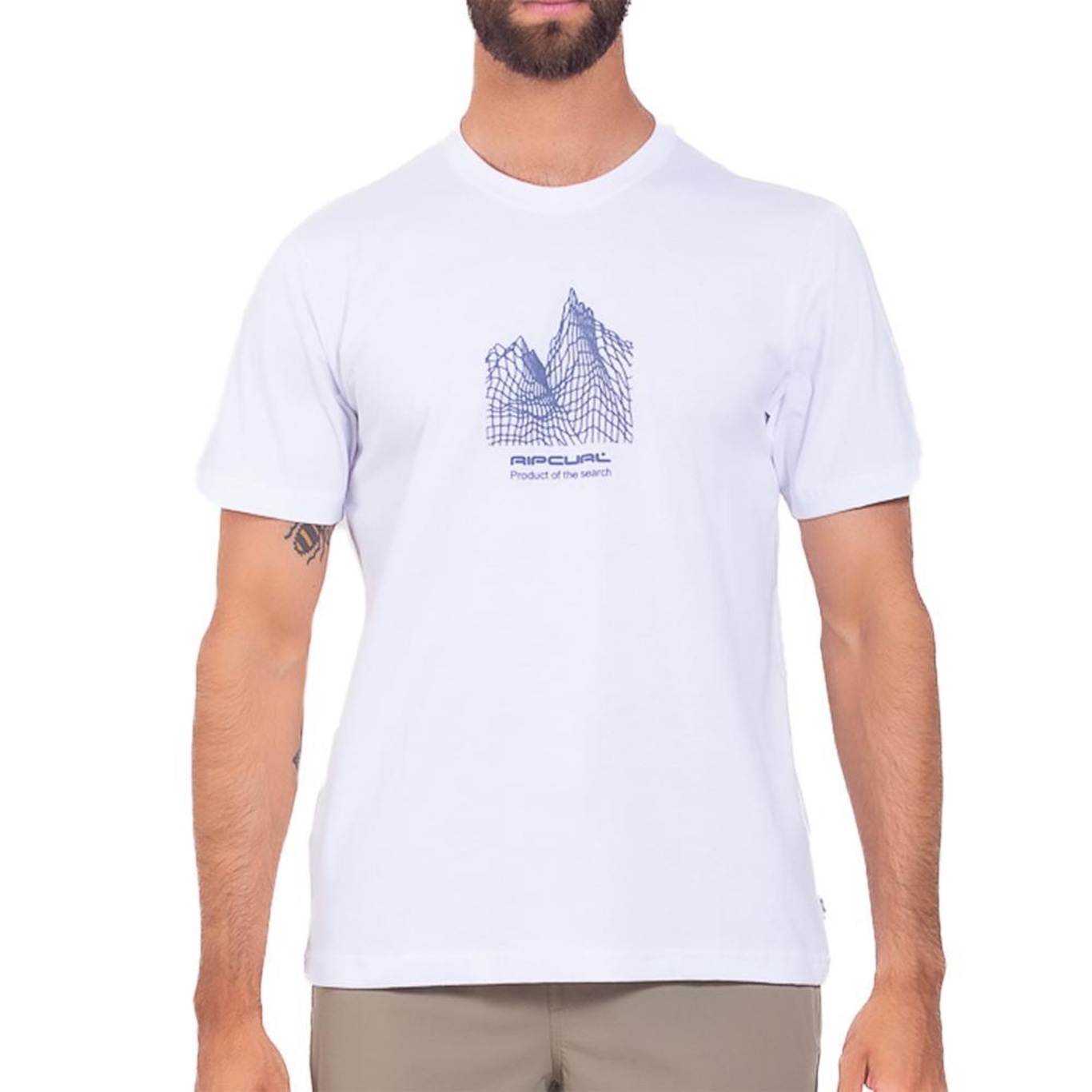 Camiseta Rip Curl The Search Frequency Masculina - Foto 1