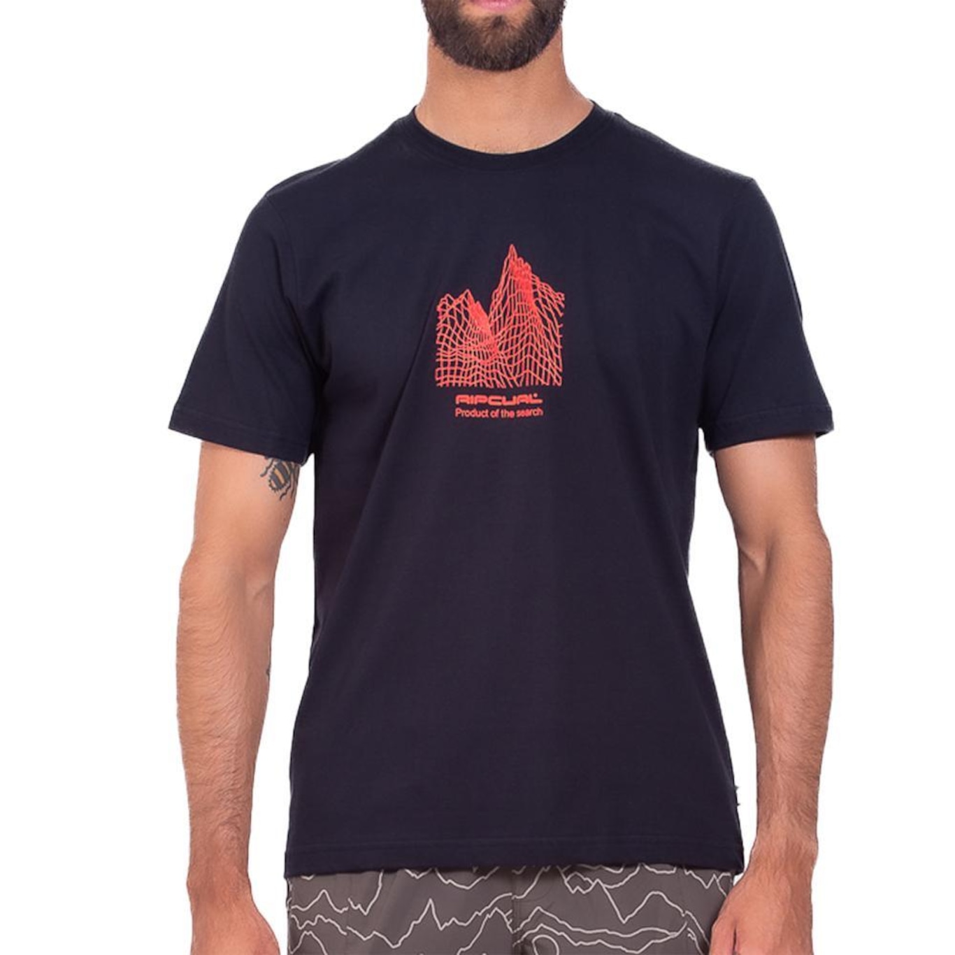 Camiseta Rip Curl The Search Frequency Masculina - Foto 1