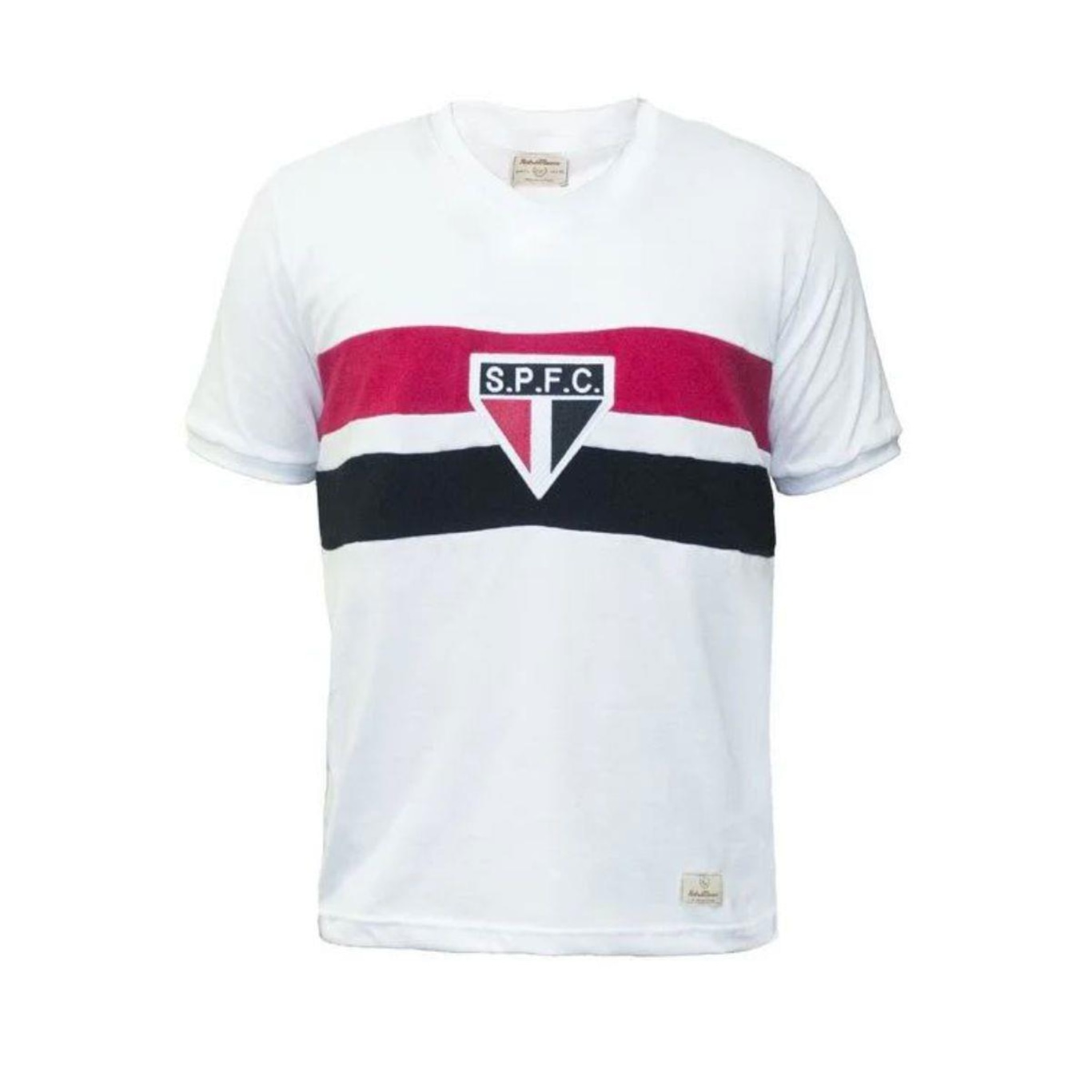 Camiseta do São Paulo 1980 Retrô Mania Oficial Licenciada Masculina - Foto 1