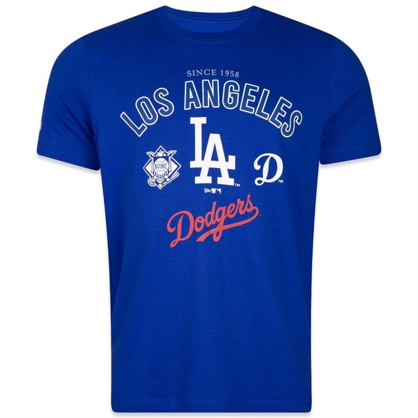 Camiseta New Era Los Angeles Dodgers Sport Masculina - Foto 1