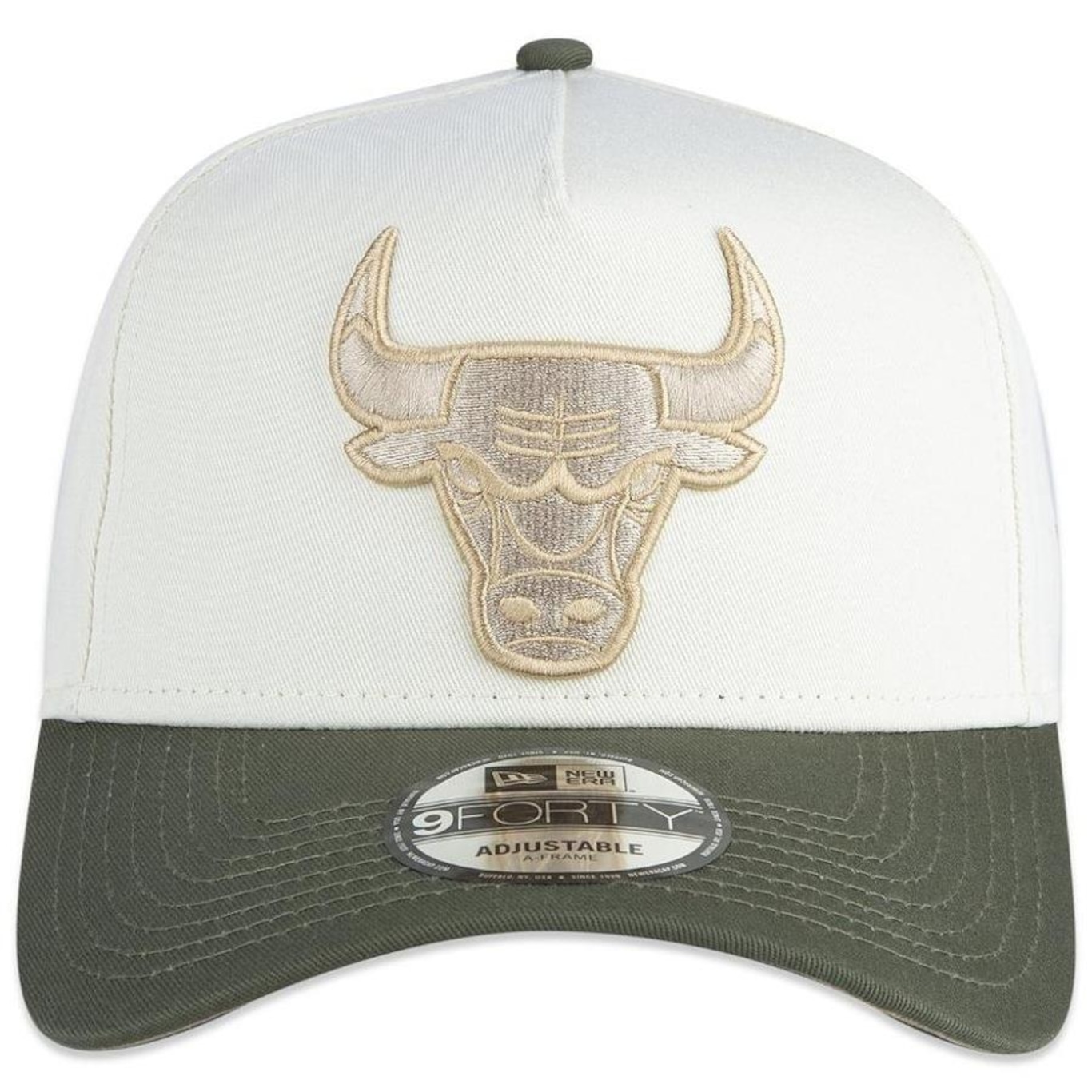 Boné Aba Curva New Era 940 A-Frame Chicago Bulls Dual Color - Snapback - Adulto - Foto 3