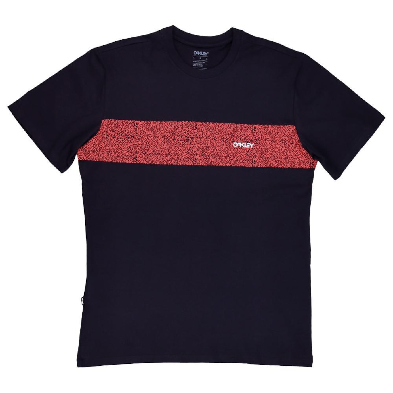 Camiseta Oakley Coral Organic Print Tee - Masculina - Foto 1