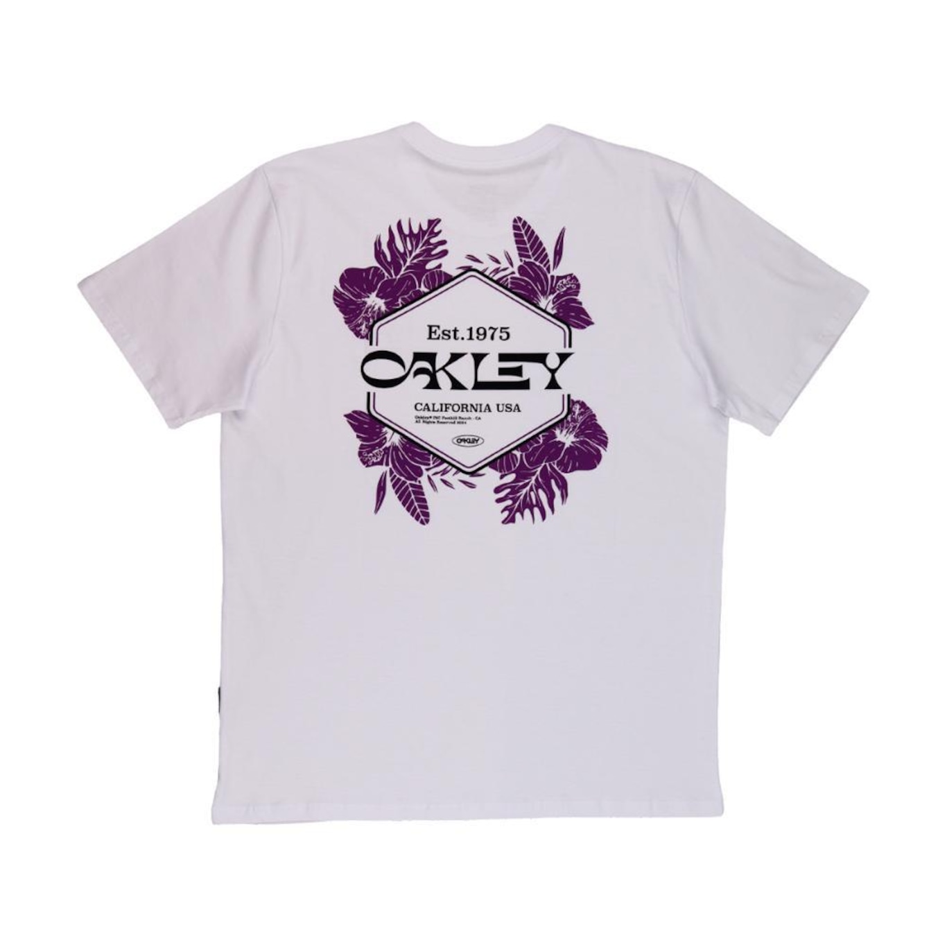 Camiseta Surf Oakley Sun Flower Tee - Masculina - Foto 3