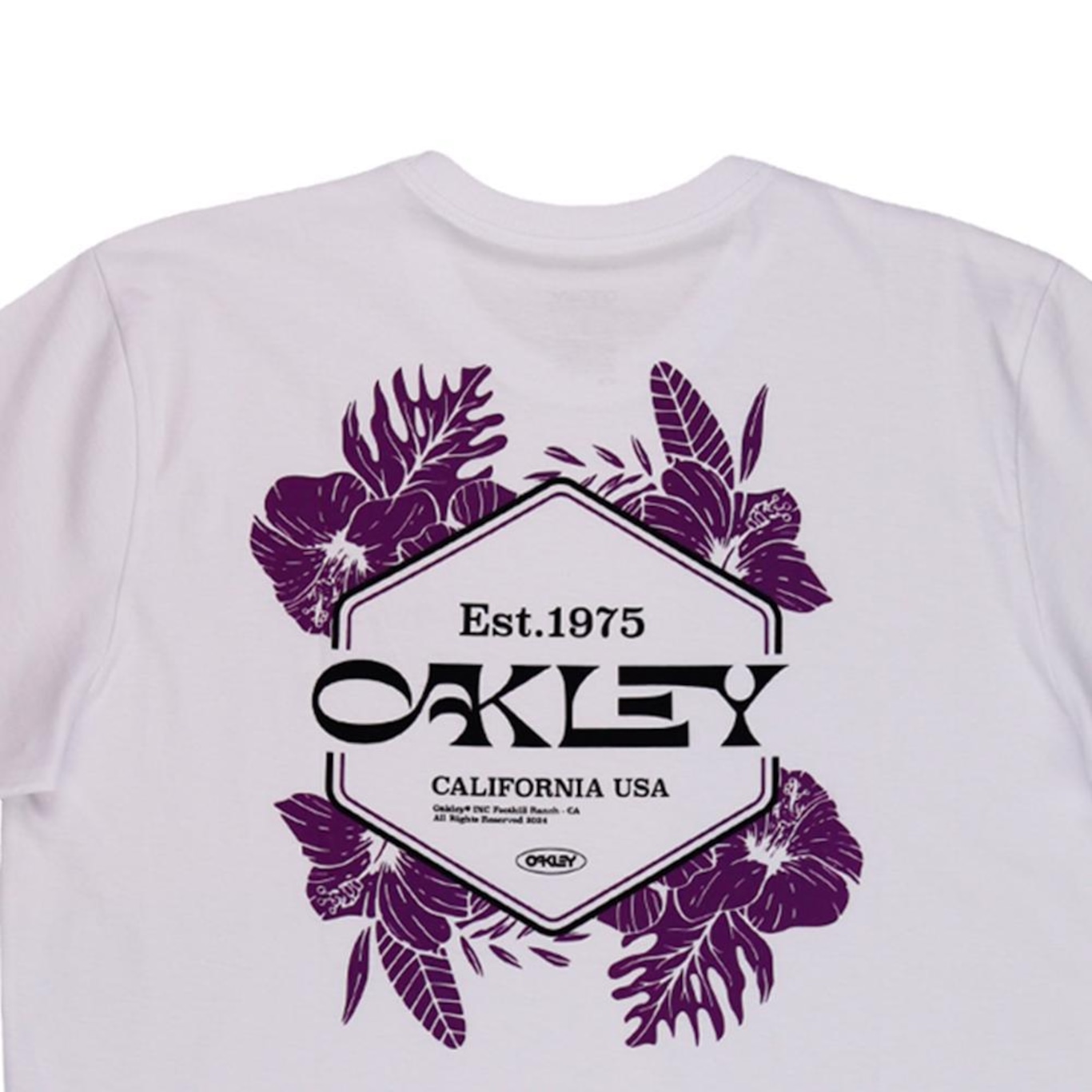 Camiseta Surf Oakley Sun Flower Tee - Masculina - Foto 4