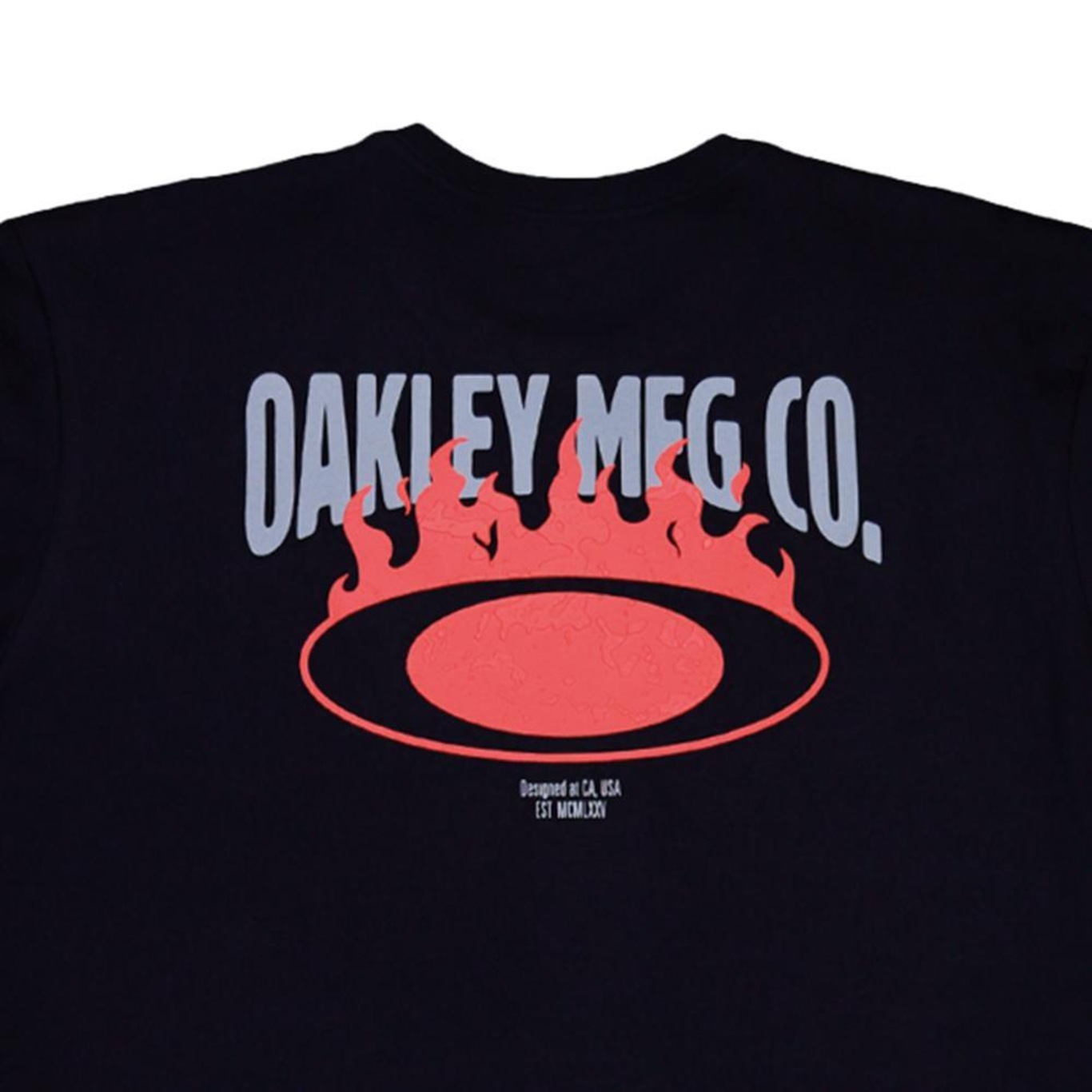 Camiseta Oakley Ellipse Fire Cross Tee - Masculina - Foto 3