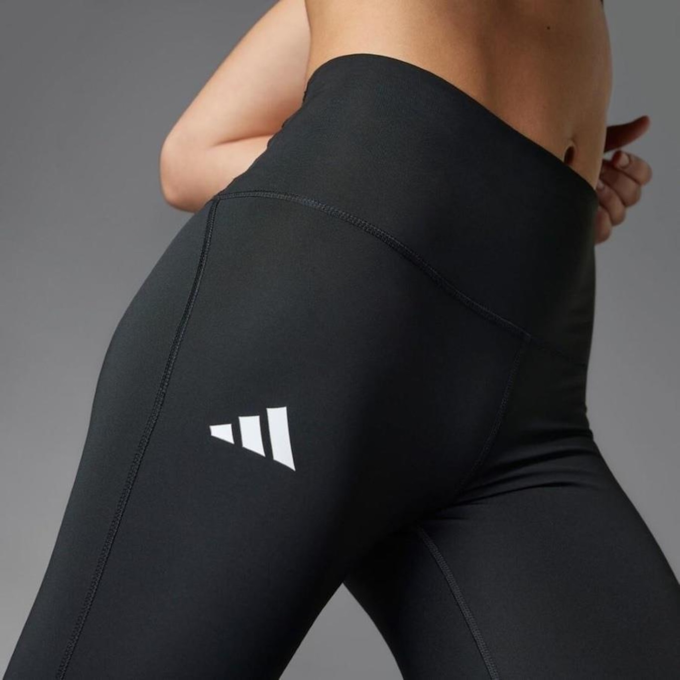 Calça Legging adidas Adizero Essentials - Feminina - Foto 5