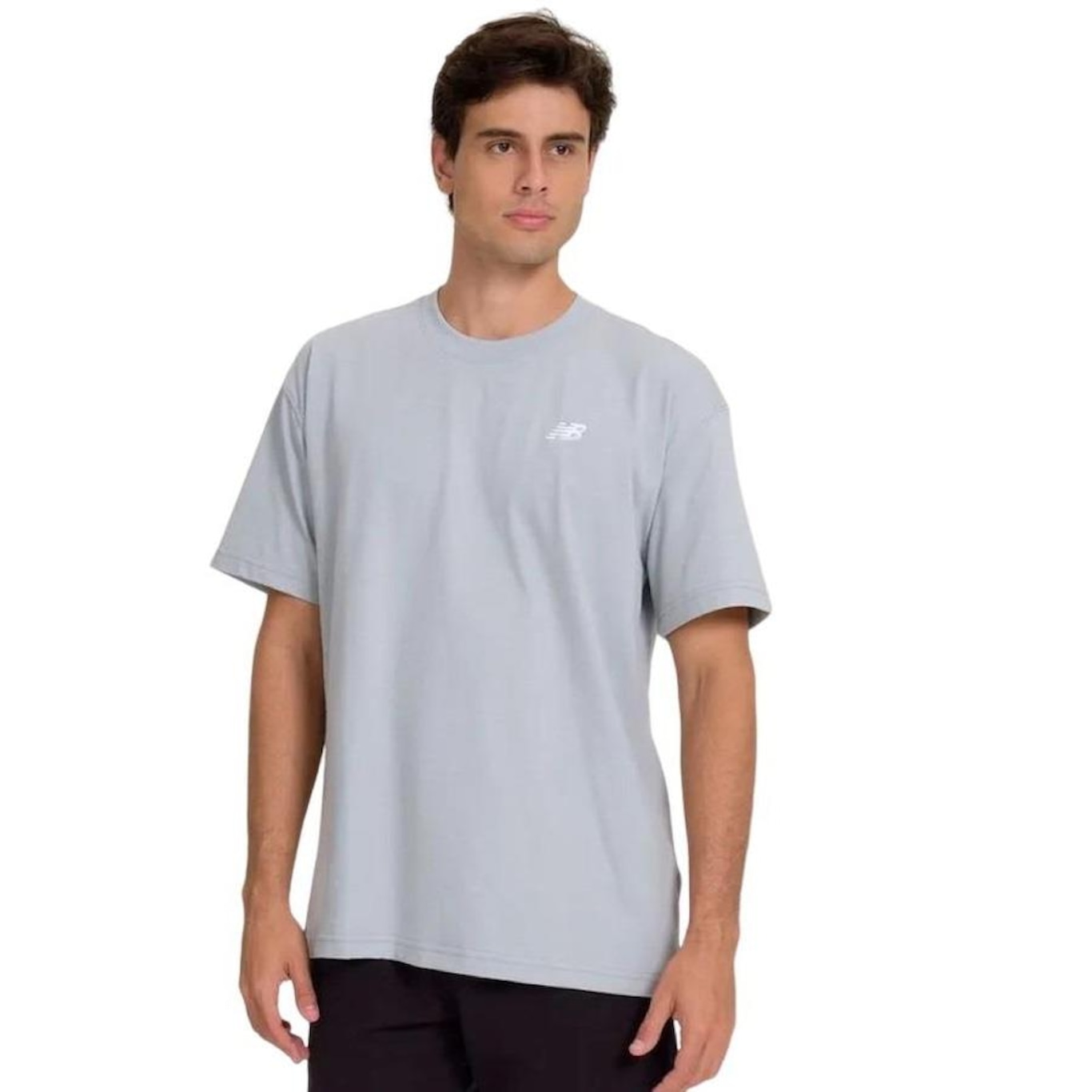 Camiseta New Balance Small Logo - Masculina - Foto 1