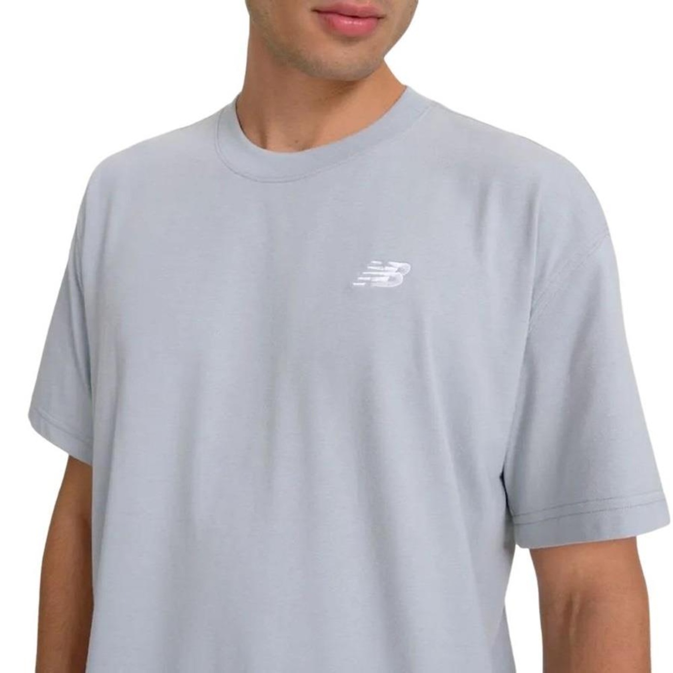 Camiseta New Balance Small Logo - Masculina - Foto 2