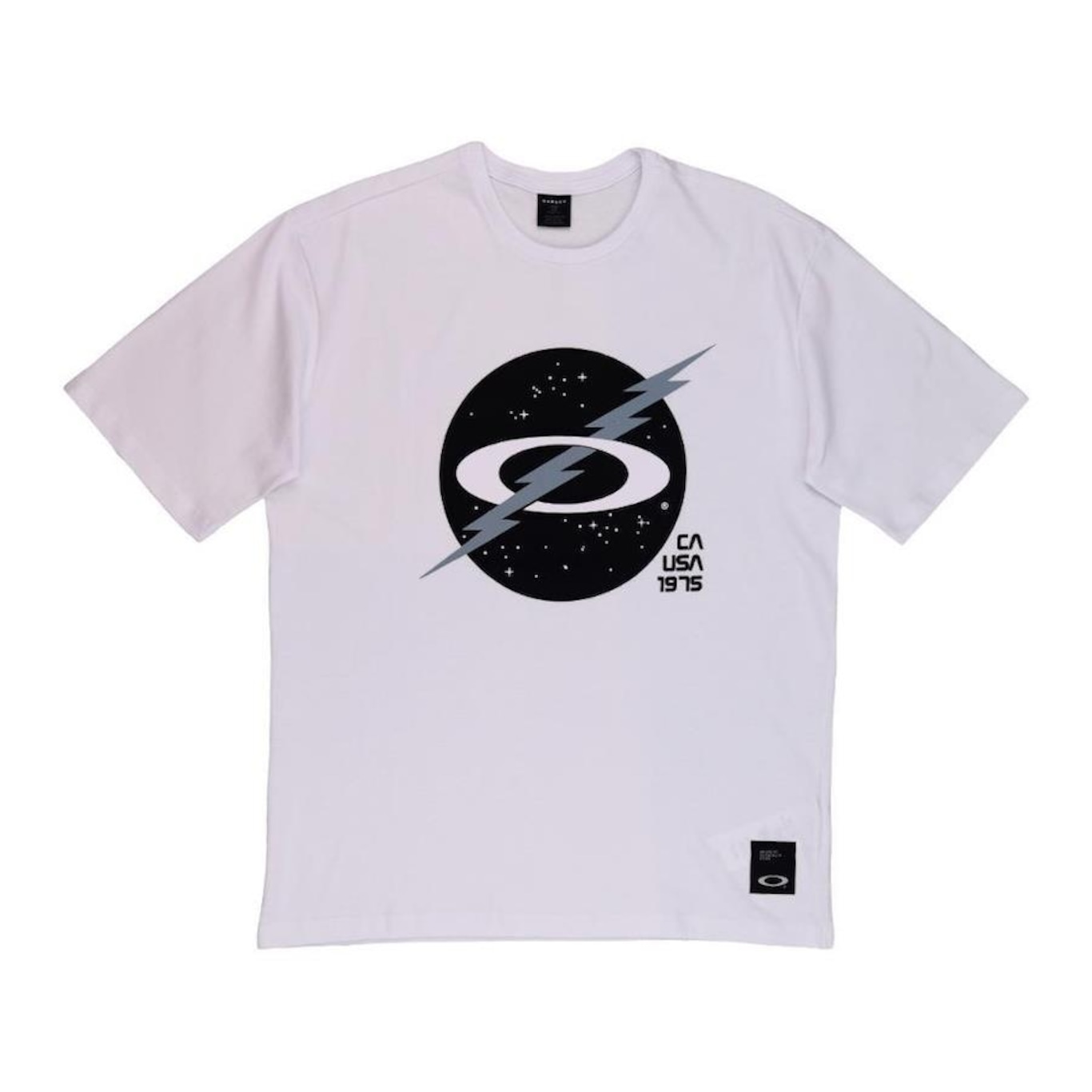 Camiseta Oakley Space Ss Tee Original - Masculina - Foto 1