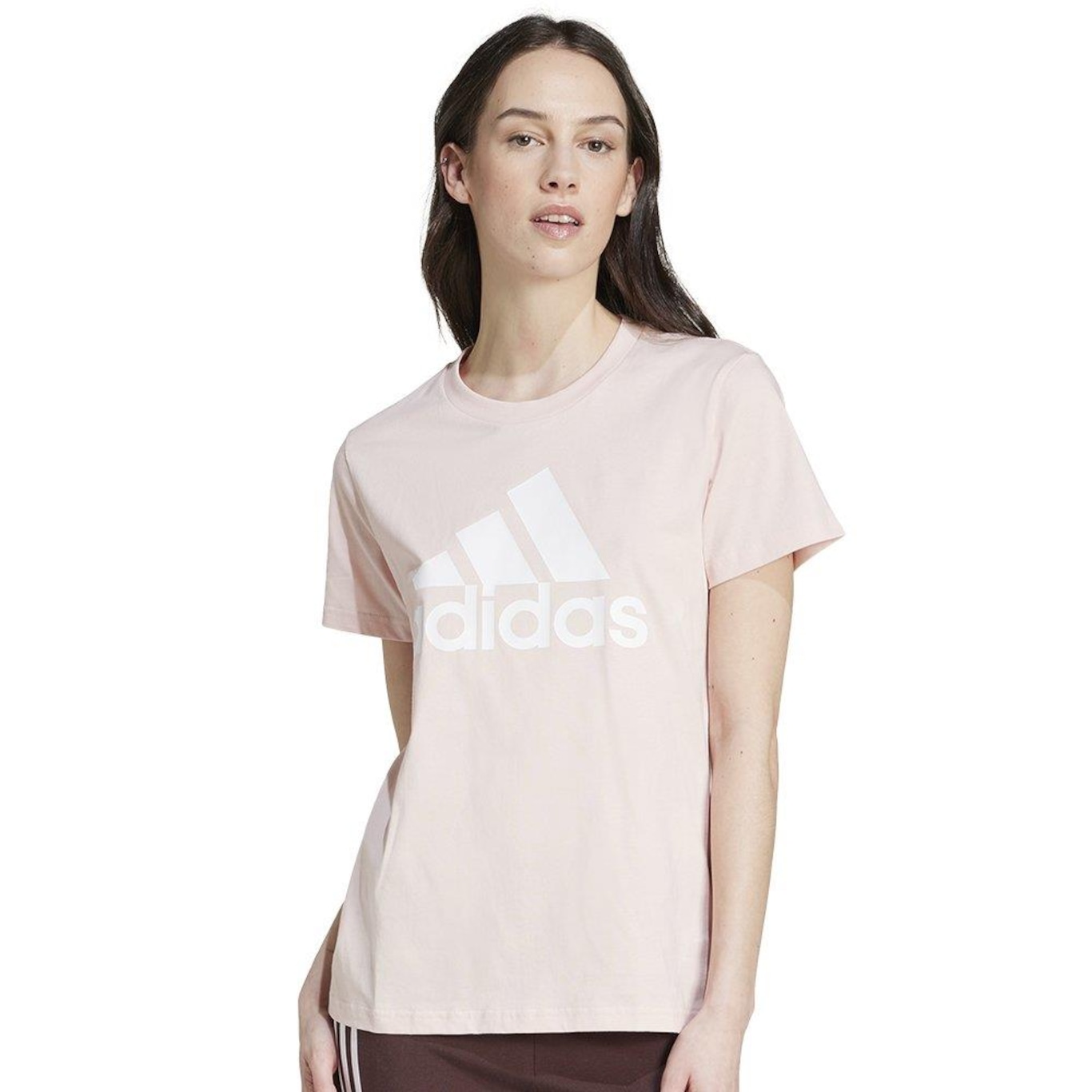 Camiseta adidas Loungewear - Feminina - Foto 1