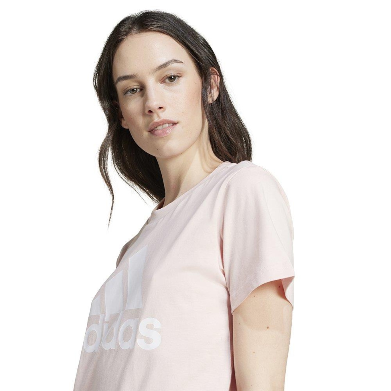 Camiseta adidas Loungewear - Feminina - Foto 3