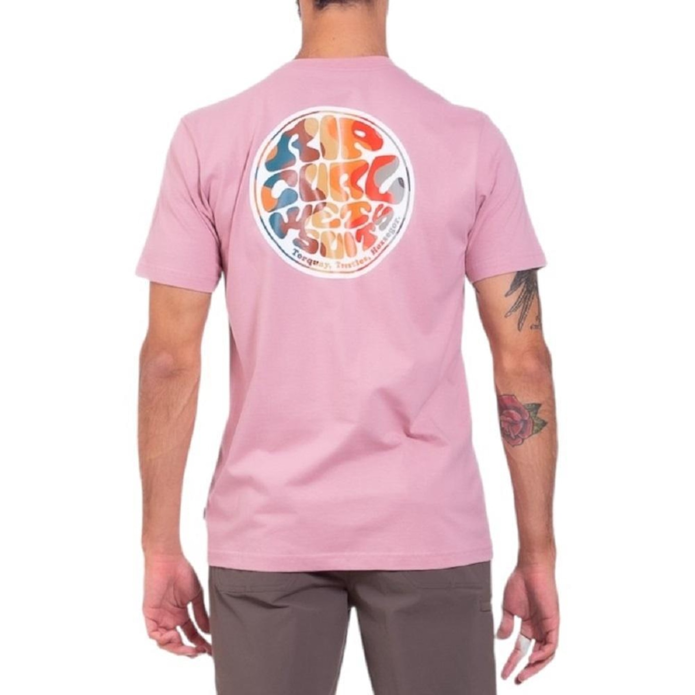 Camiseta Rip Curl Passage Masculina - Foto 3