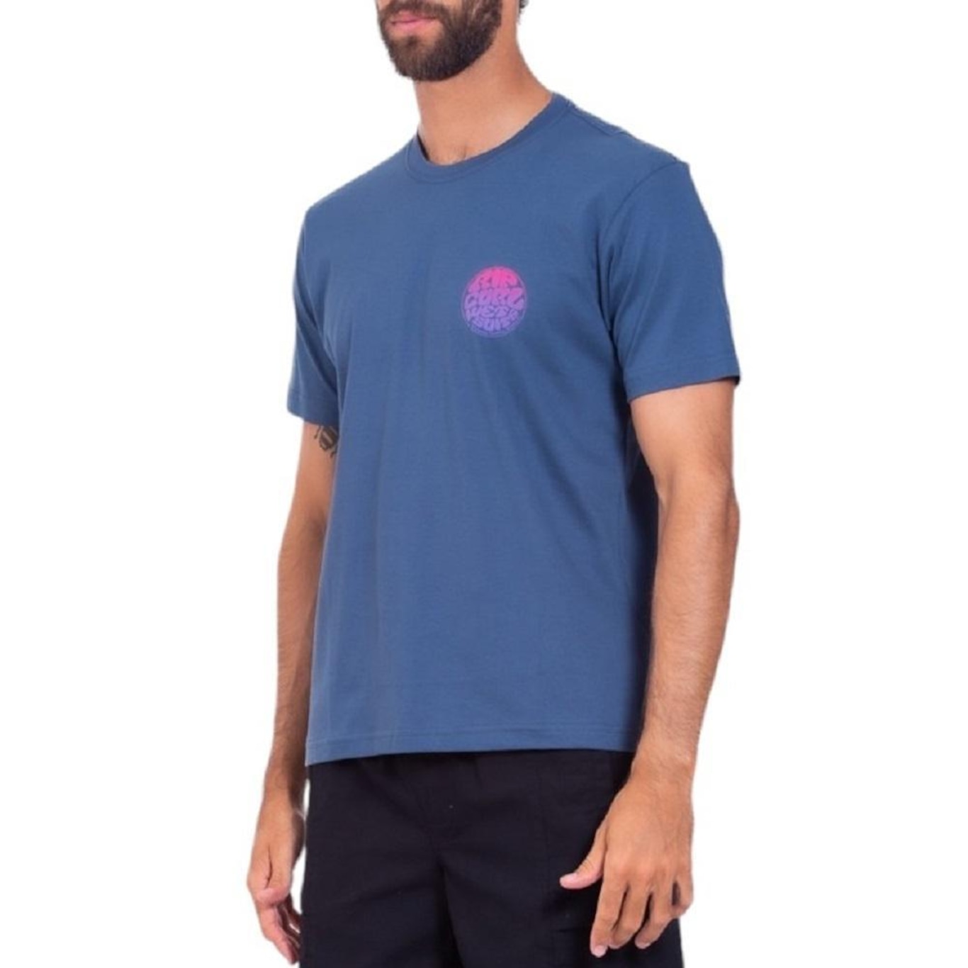 Camiseta Rip Curl Wettie Icon Gradient 0296Mte Masculino - Foto 2