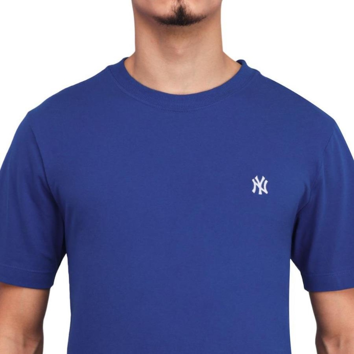 Camiseta New Era New York Yankees Mini Logo Bordado - Masculina - Foto 2