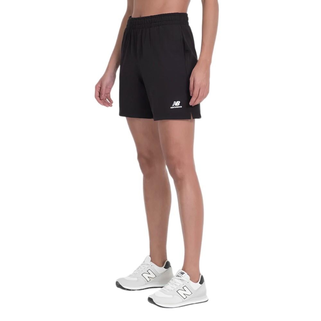 Shorts New Balance Small Logo Feminino - Foto 3