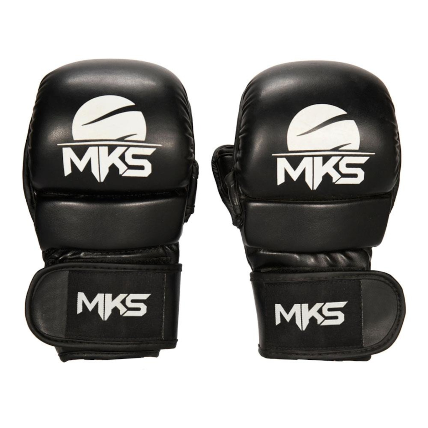 Luva Mma Mks Combat Shooter Black - Foto 1