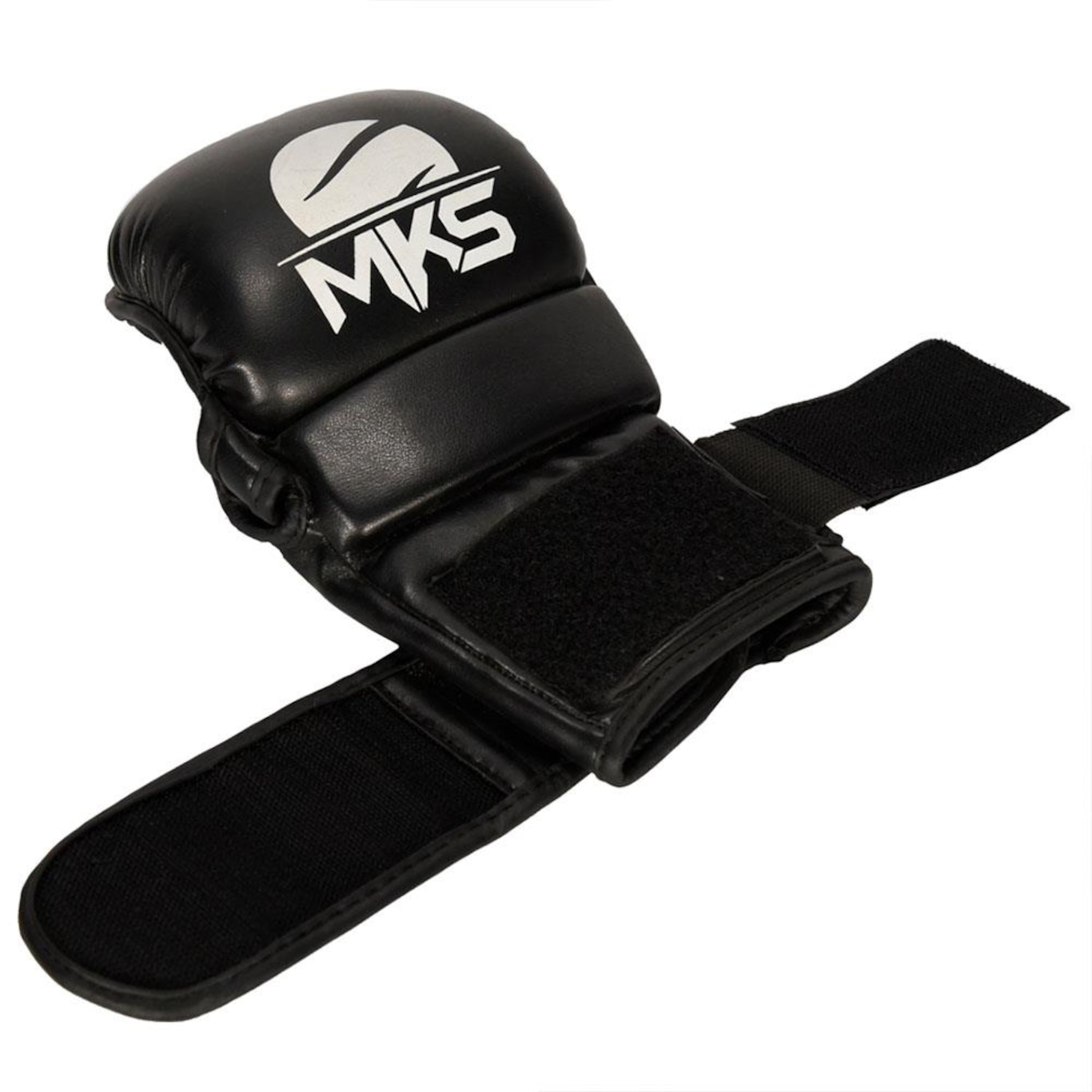 Luva Mma Mks Combat Shooter Black - Foto 4