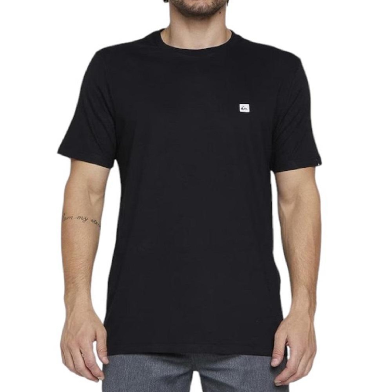 Camiseta Quiksilver M/C Transfer Square - Masculina - Foto 1