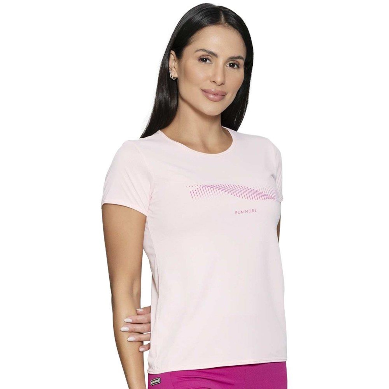 Camiseta Run More Impact - Feminina - Foto 3