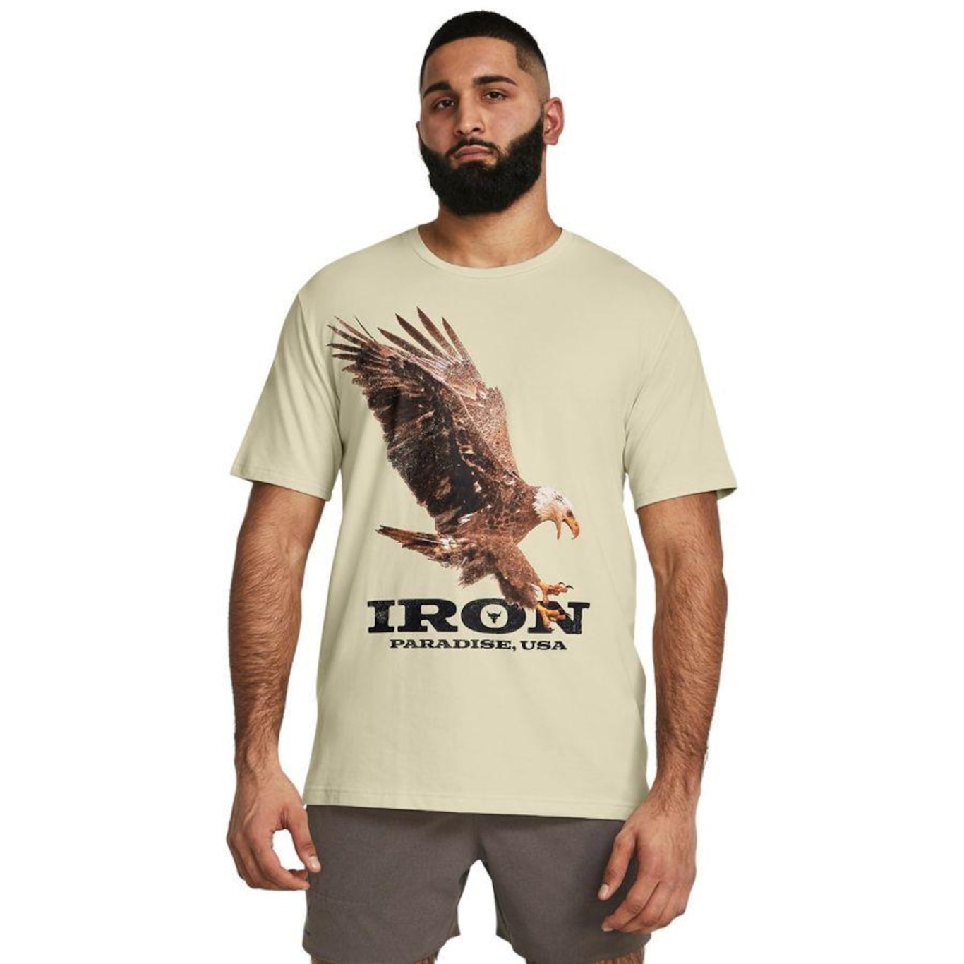 Camiseta Under Armour Project Rock Eagle Graphic - Masculina - Foto 1