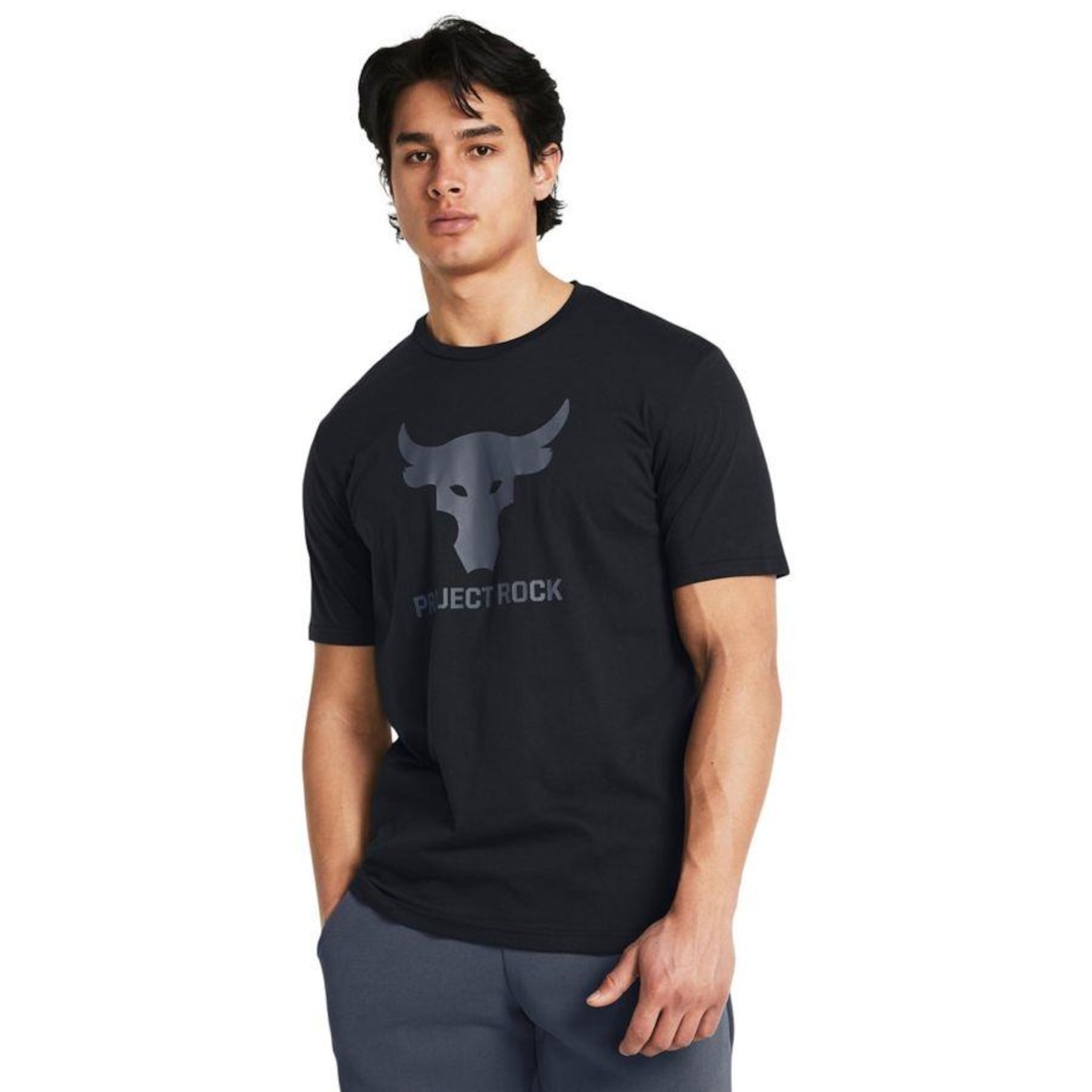 Camiseta Under Armour Project Rock Payoff - Masculina - Foto 1