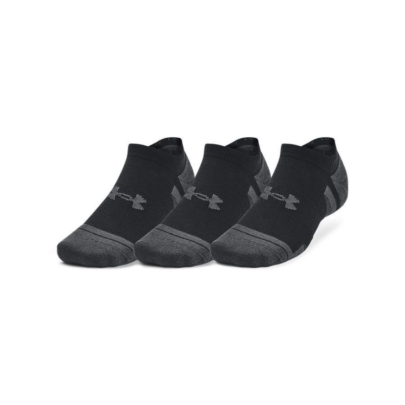 Meia Sapatilha Under Armour Performance Tech Ns - 3 Pares - Masculina - Foto 1