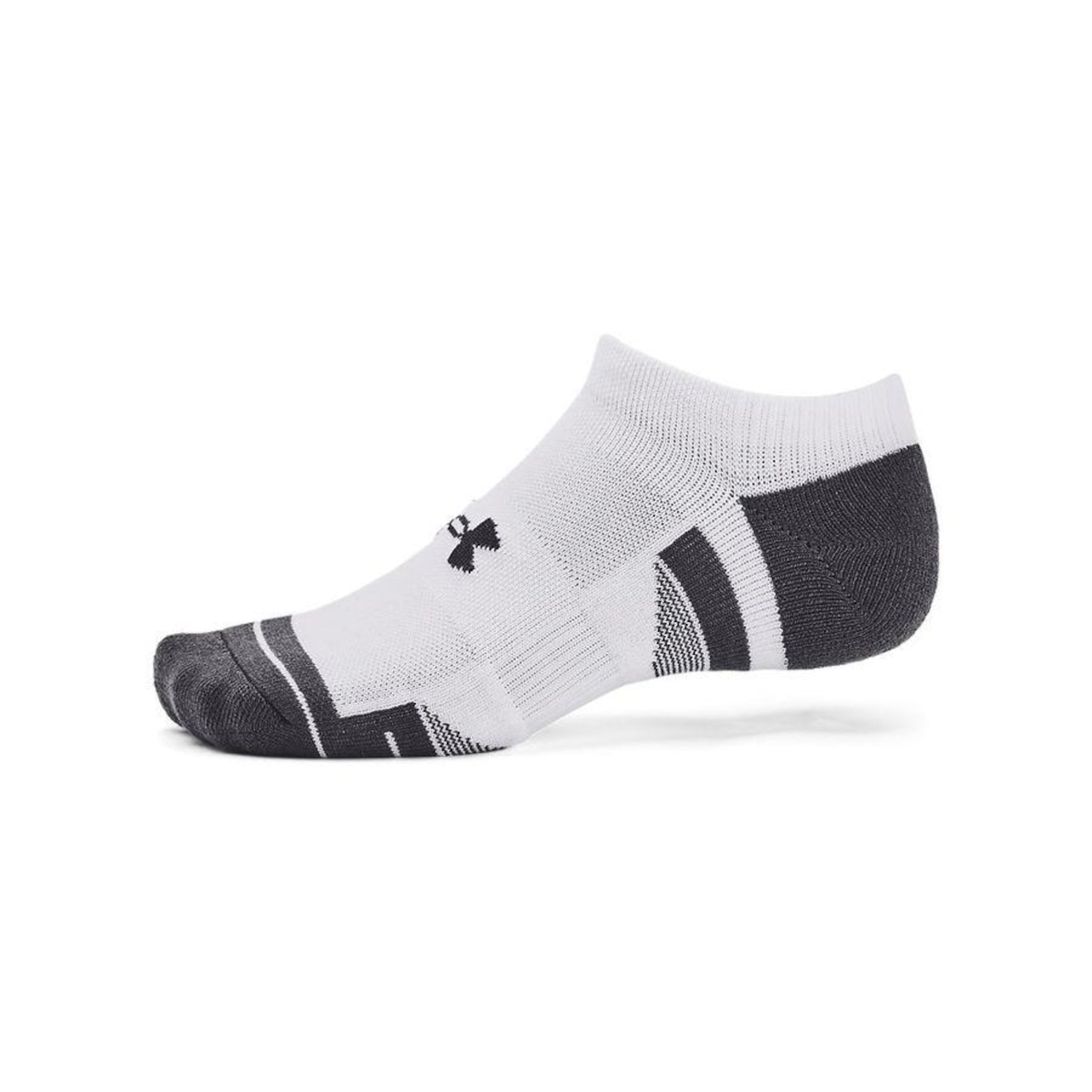 Meia Sapatilha Under Armour Performance Tech Ns - 3 Pares - Masculina - Foto 4