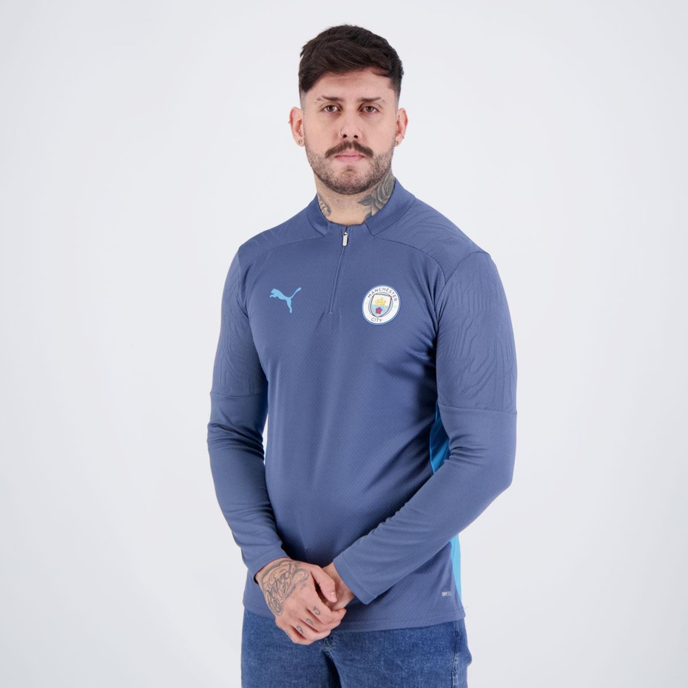 Blusão Manchester City 2025 Puma Training - Masculino - Foto 3