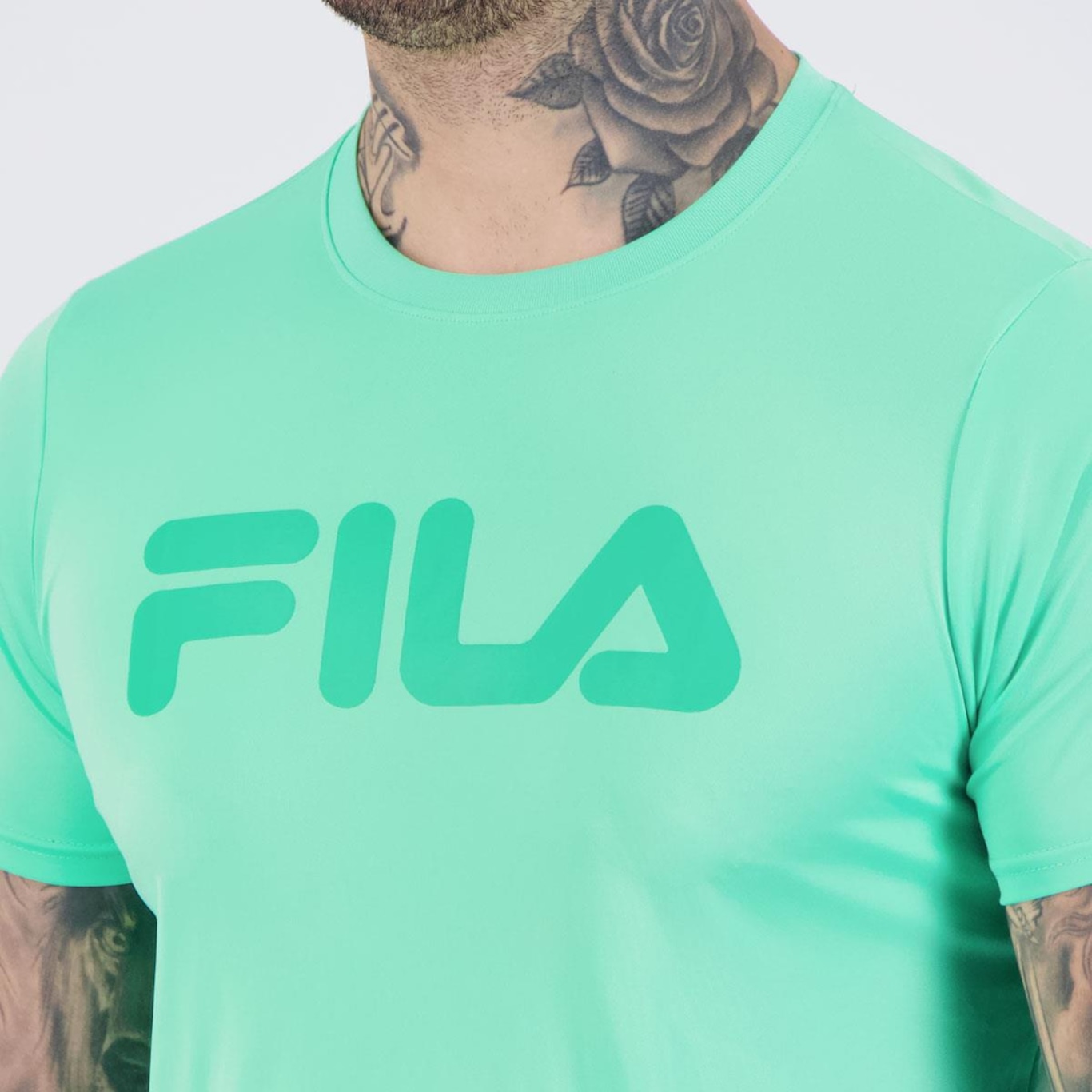 Camiseta Fila Basic Sports Ii Polygin - Masculina - Foto 5