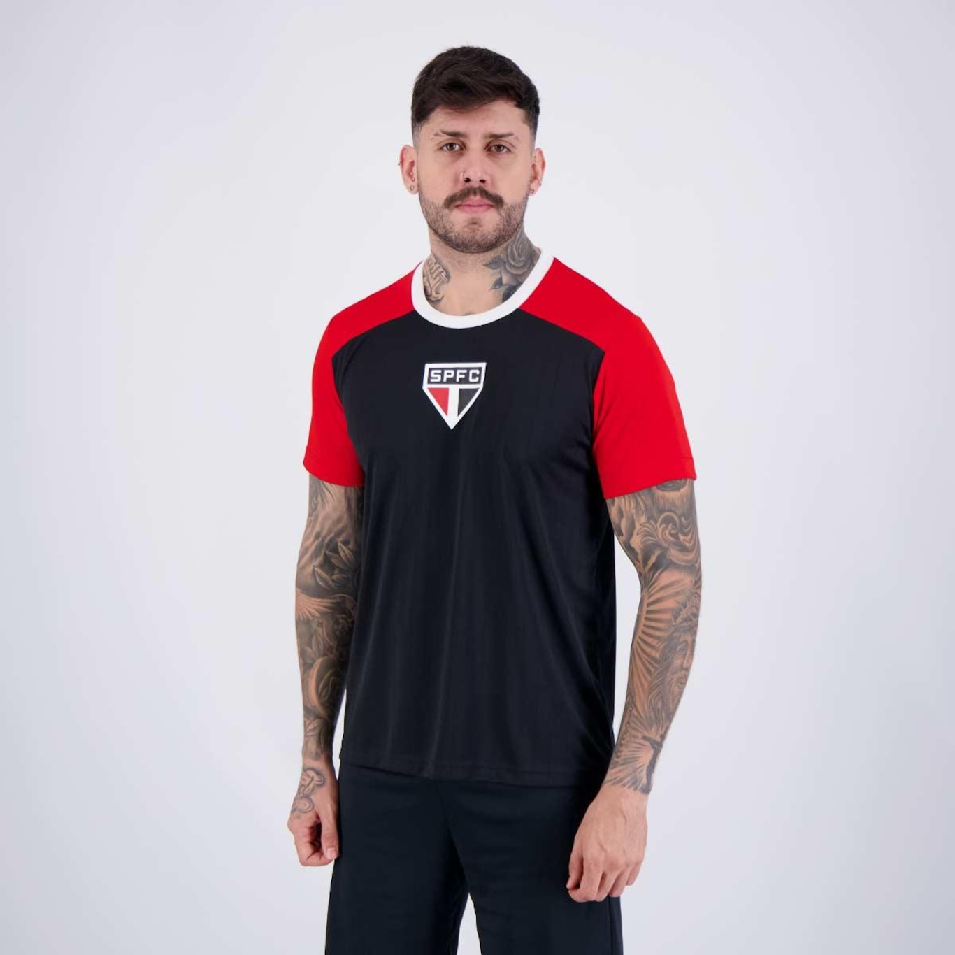 Camisa do São Paulo Braziline Herança - Masculina - Foto 3