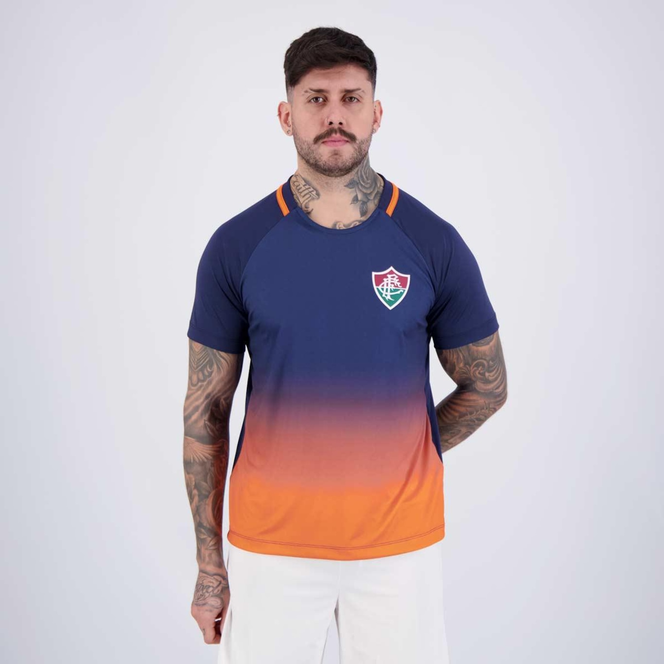 Camisa do Fluminense Braziline Manto - Masculina - Foto 1