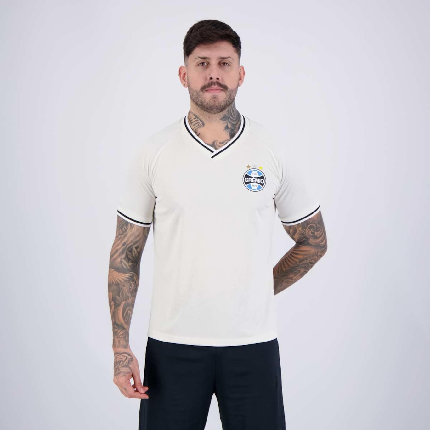 Camisa do Grêmio Betel Escudo - Masculina - Foto 1