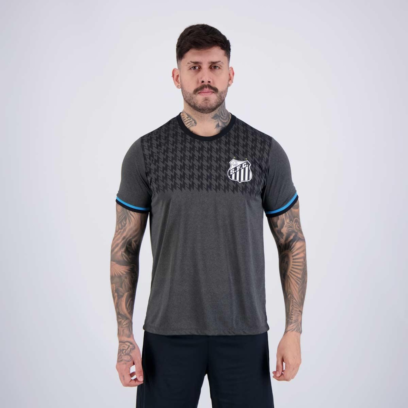 Camisa do Santos Braziline Toe - Masculina - Foto 1