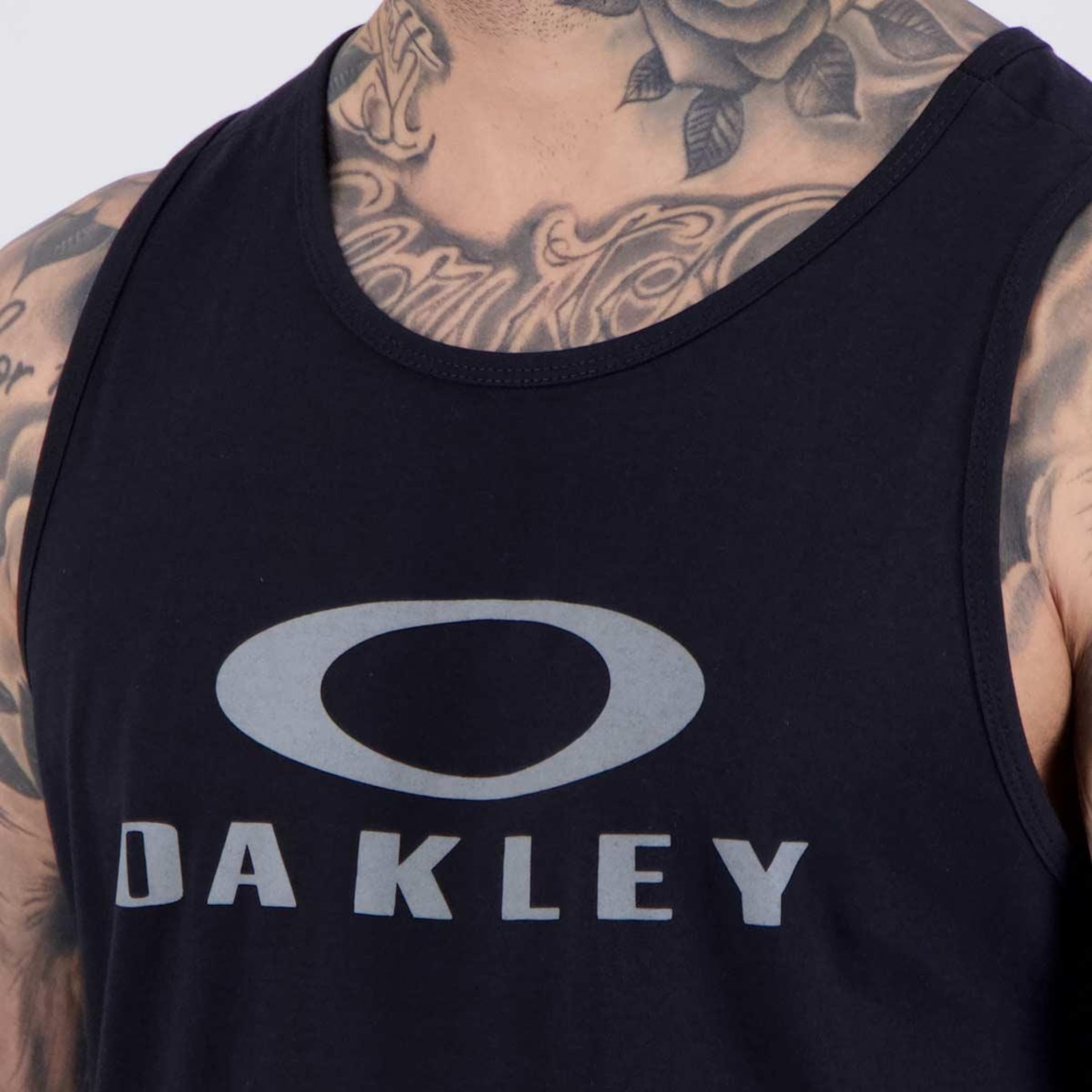 Camiseta Regata Oakley Bark Tank Masculina - Foto 5