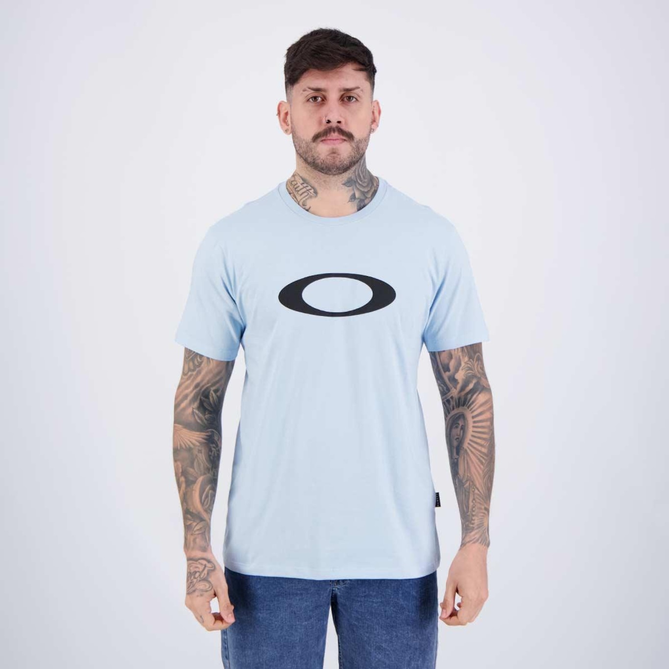 Camiseta Oakley O-Ellipse - Masculina - Foto 1